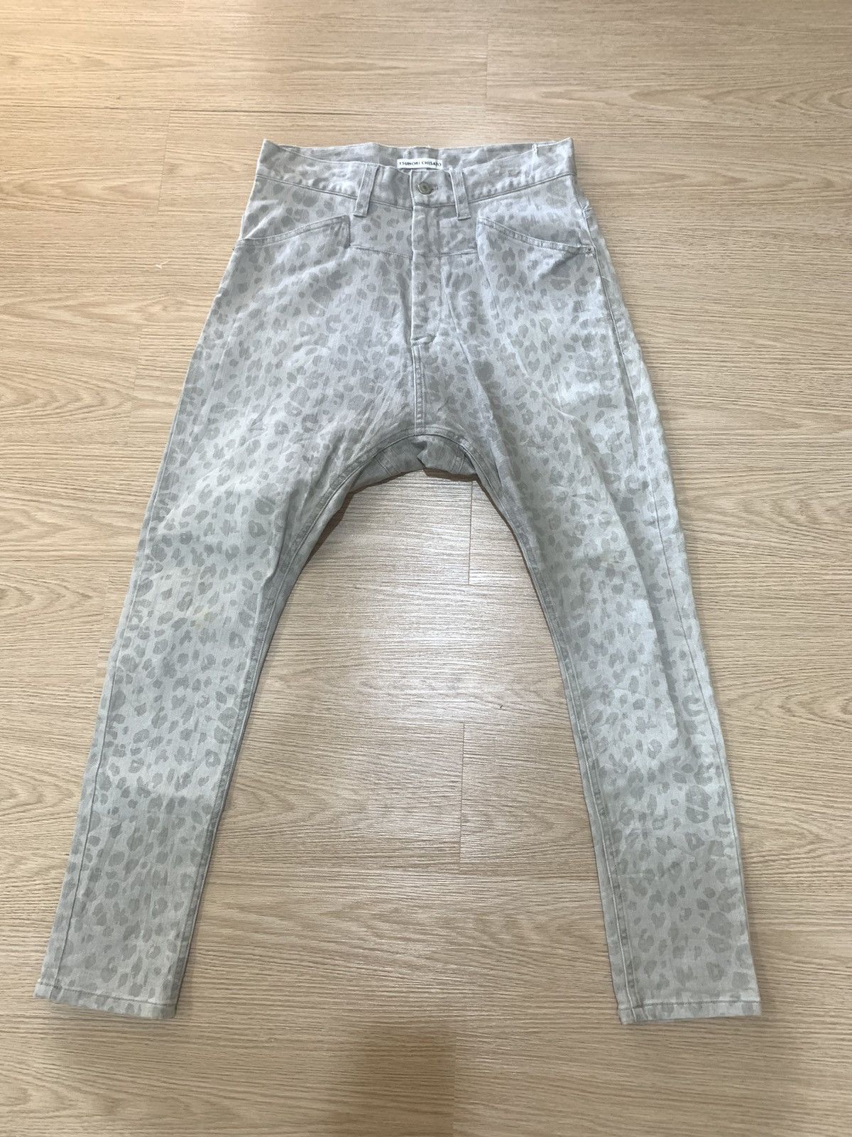 image of Issey Miyake x Tsumori Chisato Pants Japan Designer Leapord in Grey, Men's (Size 30)