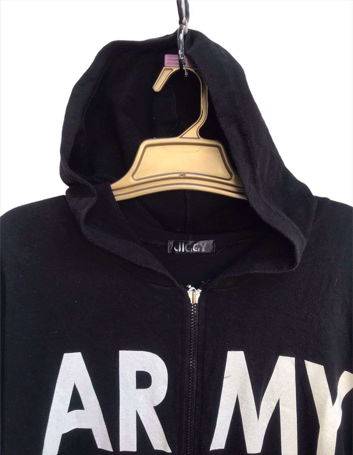 Japanese Brand 🔥Jiggy Army Logo Zipper Sweatshirts With Hoodies Size US S / EU 44-46 / 1 - 3 Thumbnail