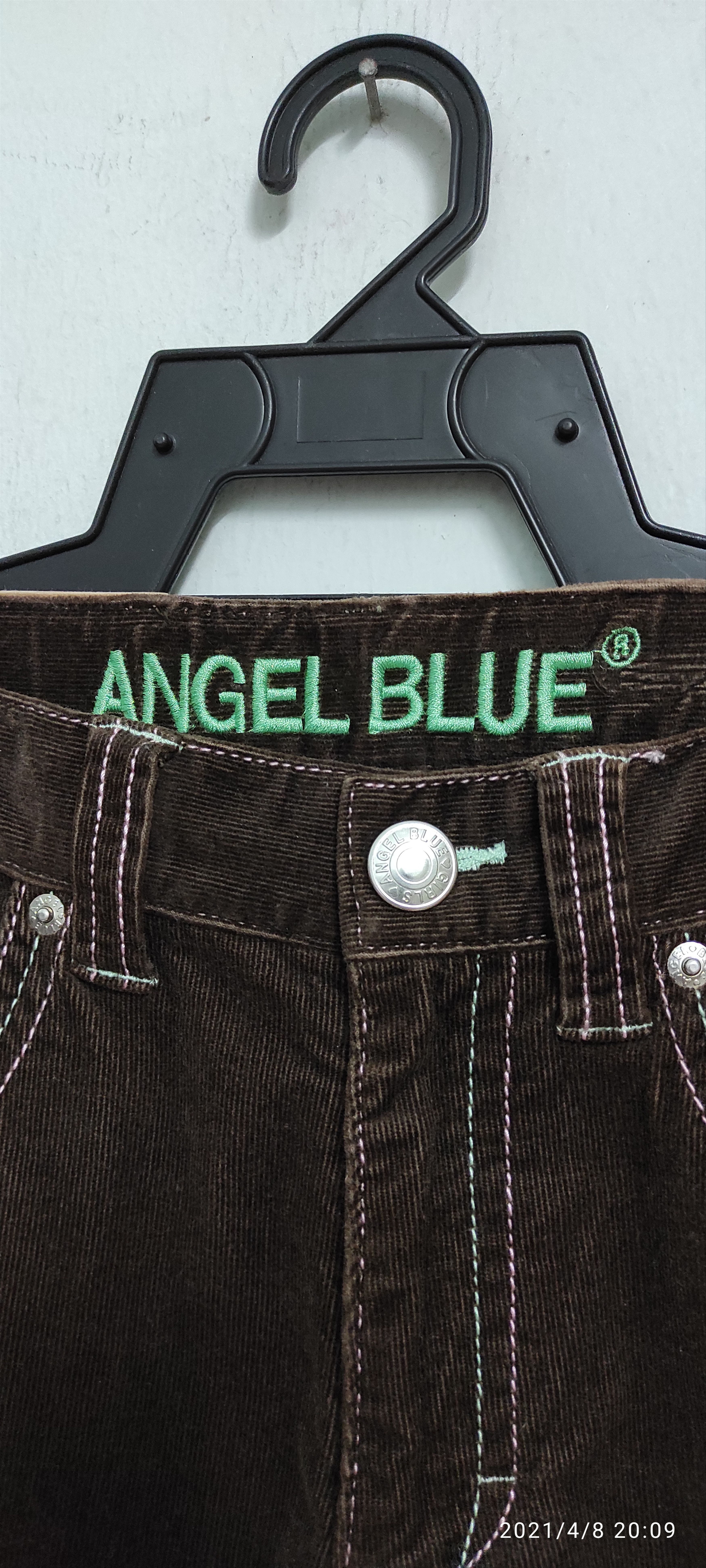 Angel Blue Archive Angel Blue Velvet Flair velvet embroidered jeans Size 27" / US 4 / IT 40 - 8 Thumbnail