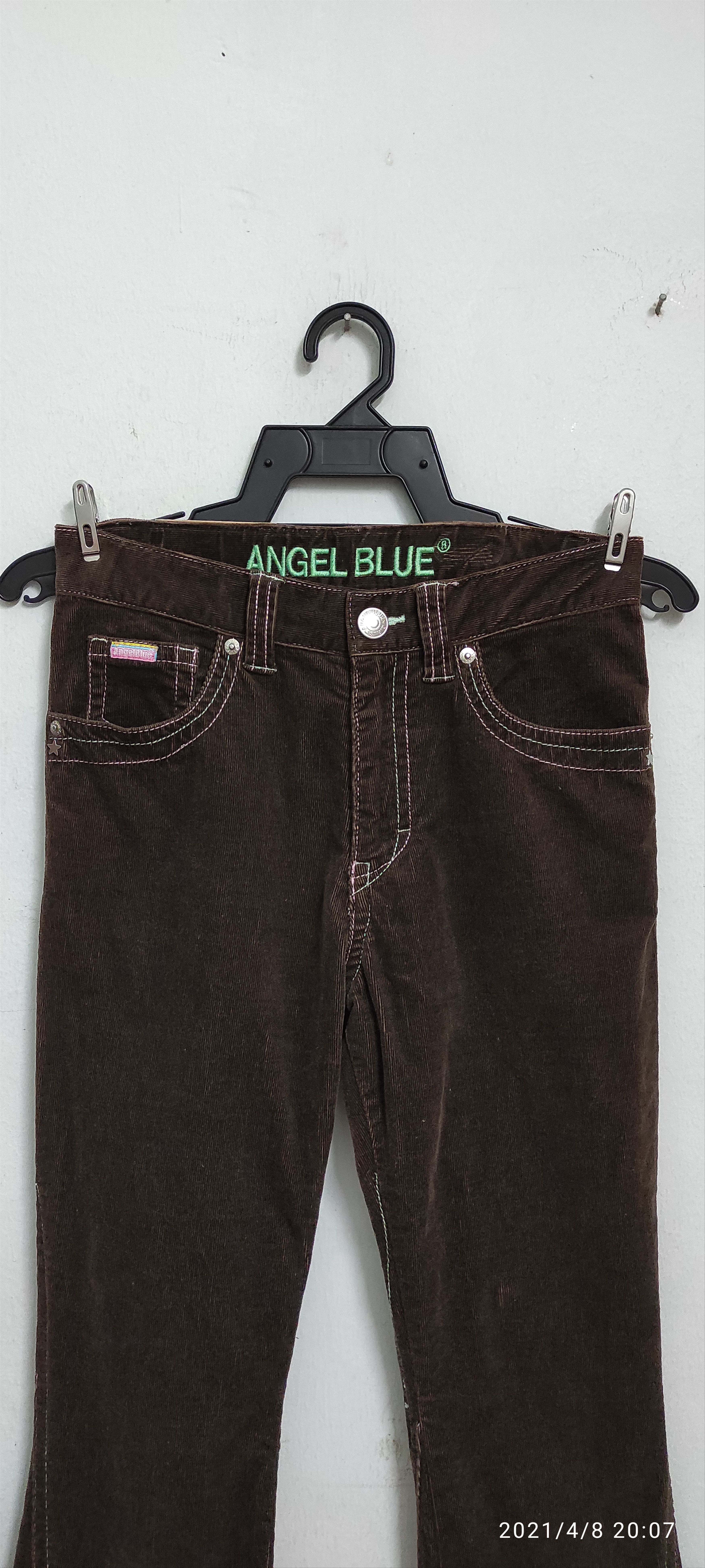Angel Blue Archive Angel Blue Velvet Flair velvet embroidered jeans Size 27" / US 4 / IT 40 - 7 Thumbnail
