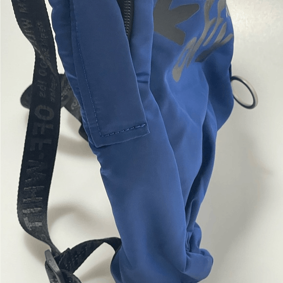 Off-White Off-White Mini Logo Backpack Blue Size ONE SIZE - 3 Thumbnail
