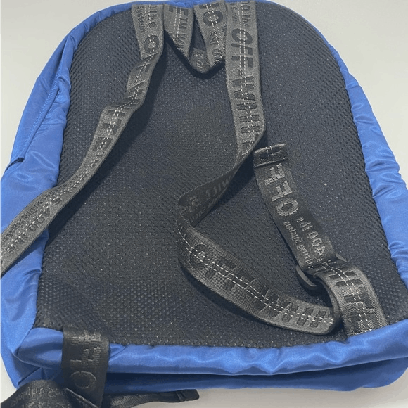 Off-White Off-White Mini Logo Backpack Blue Size ONE SIZE - 6 Thumbnail