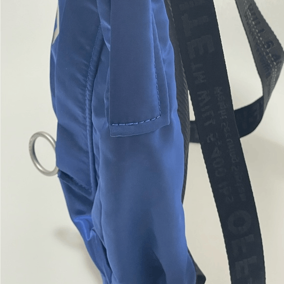 Off-White Off-White Mini Logo Backpack Blue Size ONE SIZE - 4 Thumbnail