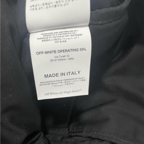 Off-White Off-White Mini Logo Backpack Blue Size ONE SIZE - 9 Thumbnail
