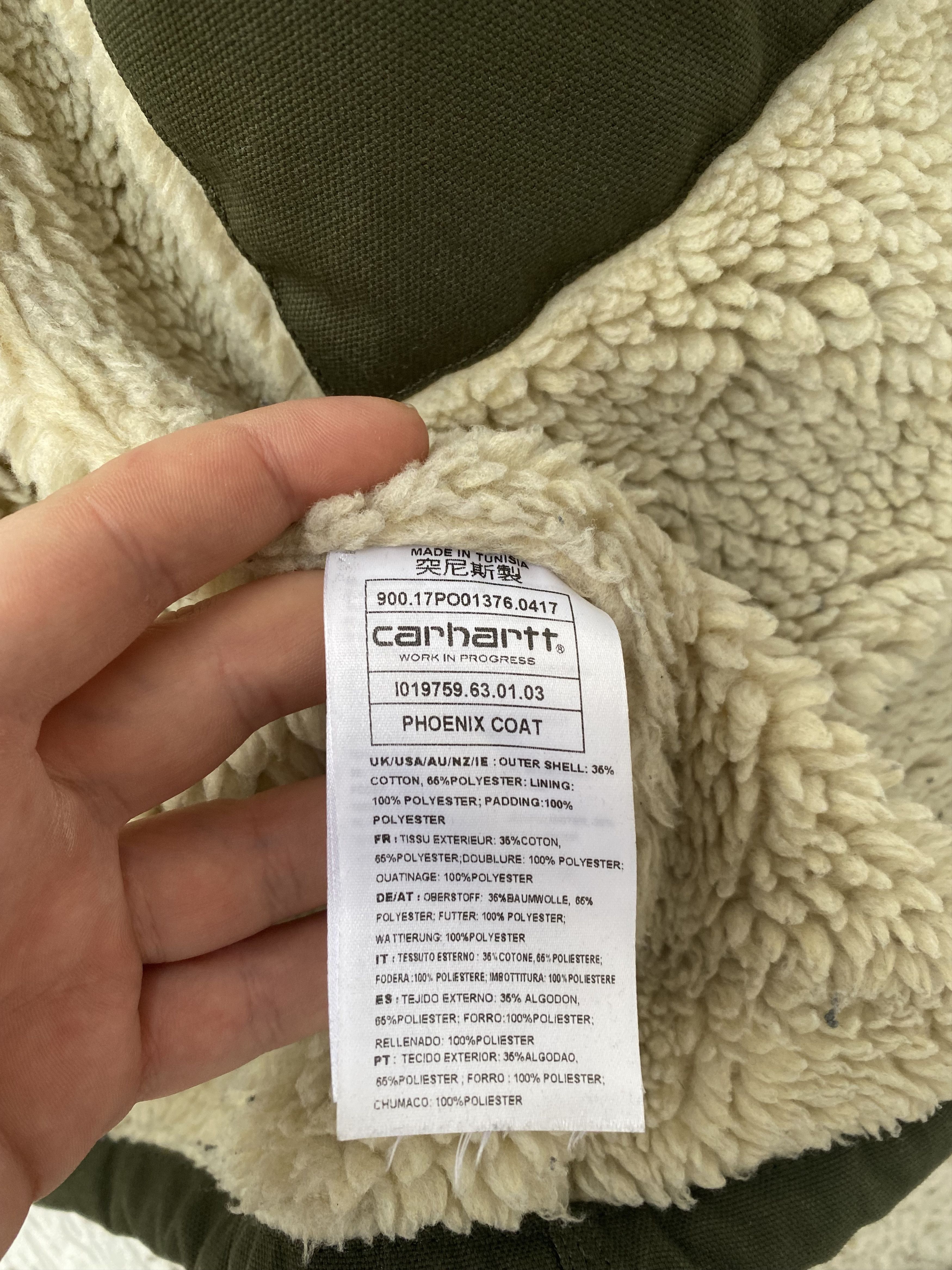Carhartt Wip GREEN PHOENIX COAT Size US L / EU 52-54 / 3 - 4 Thumbnail