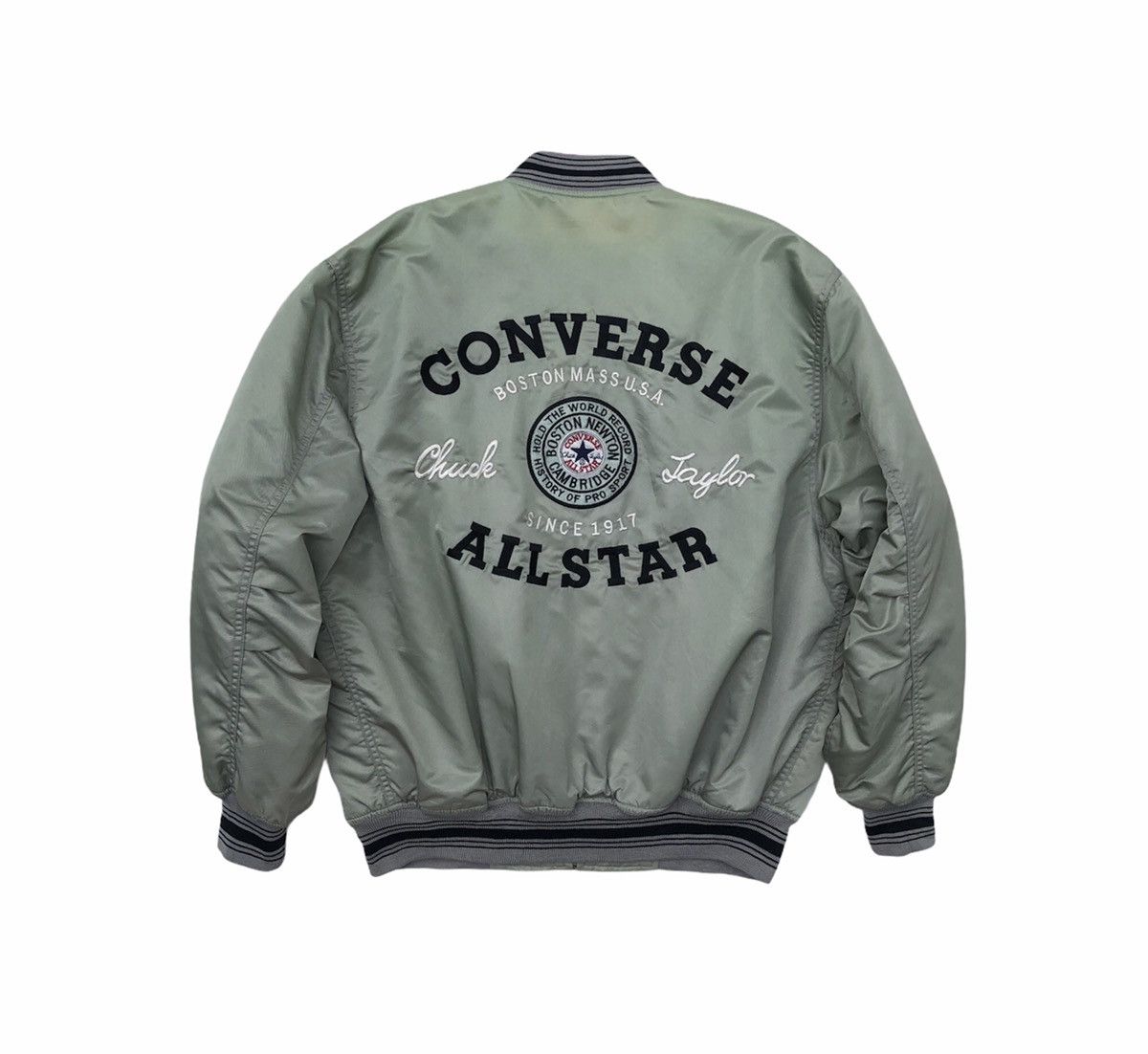Converse Vintage Converse Chuck Taylor Embroidered Logo Jacket Size US M / EU 48-50 / 2 - 1 Thumbnail