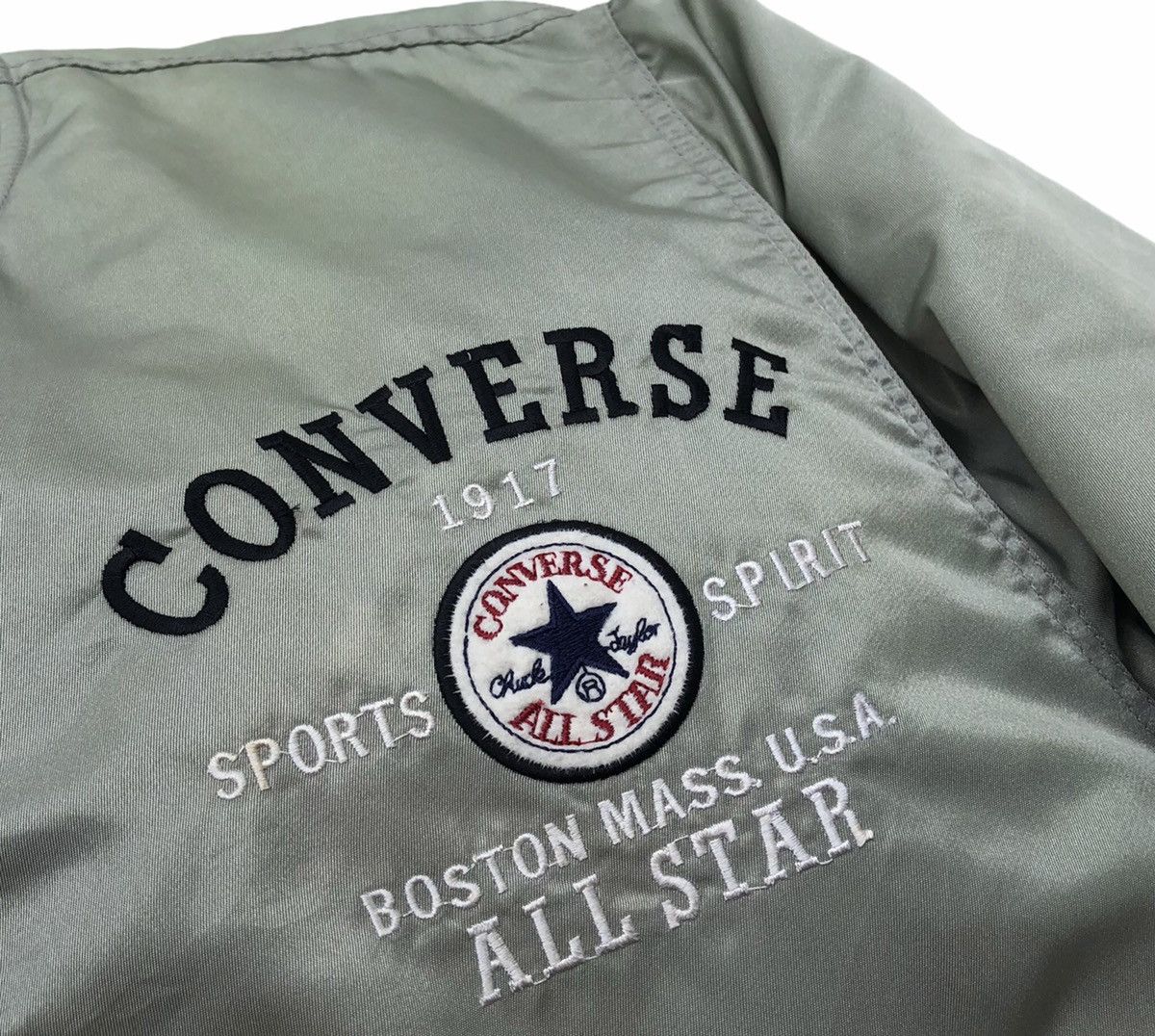 Converse Vintage Converse Chuck Taylor Embroidered Logo Jacket Size US M / EU 48-50 / 2 - 9 Thumbnail