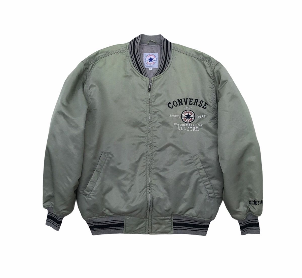 Converse Vintage Converse Chuck Taylor Embroidered Logo Jacket Size US M / EU 48-50 / 2 - 3 Thumbnail