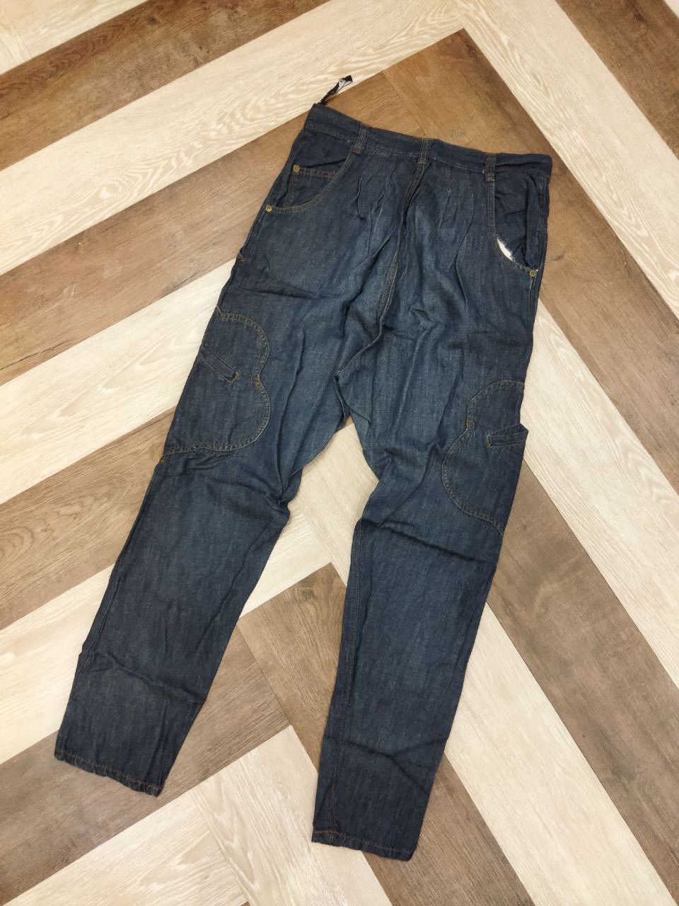 Issey Miyake ISSEY MIYAKE MERCIBEAUCOUP VINTAGE DENIM PANTS - SIZE 1 Size US 31 - 4 Thumbnail