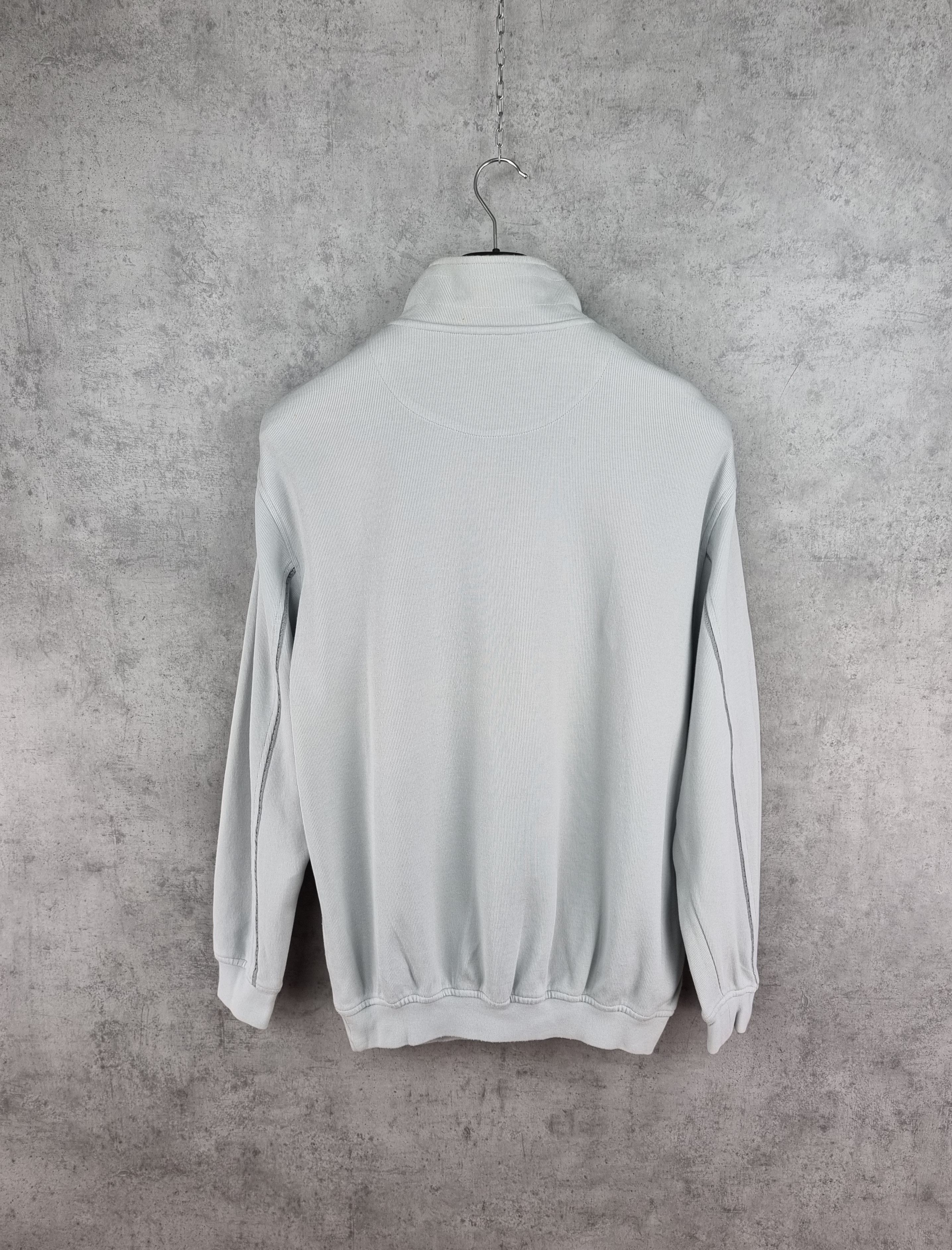 Yves Saint Laurent Rare YSL YVES SAINT LAURENT Half Zip Modal Sweater Size US L / EU 52-54 / 3 - 21 Thumbnail