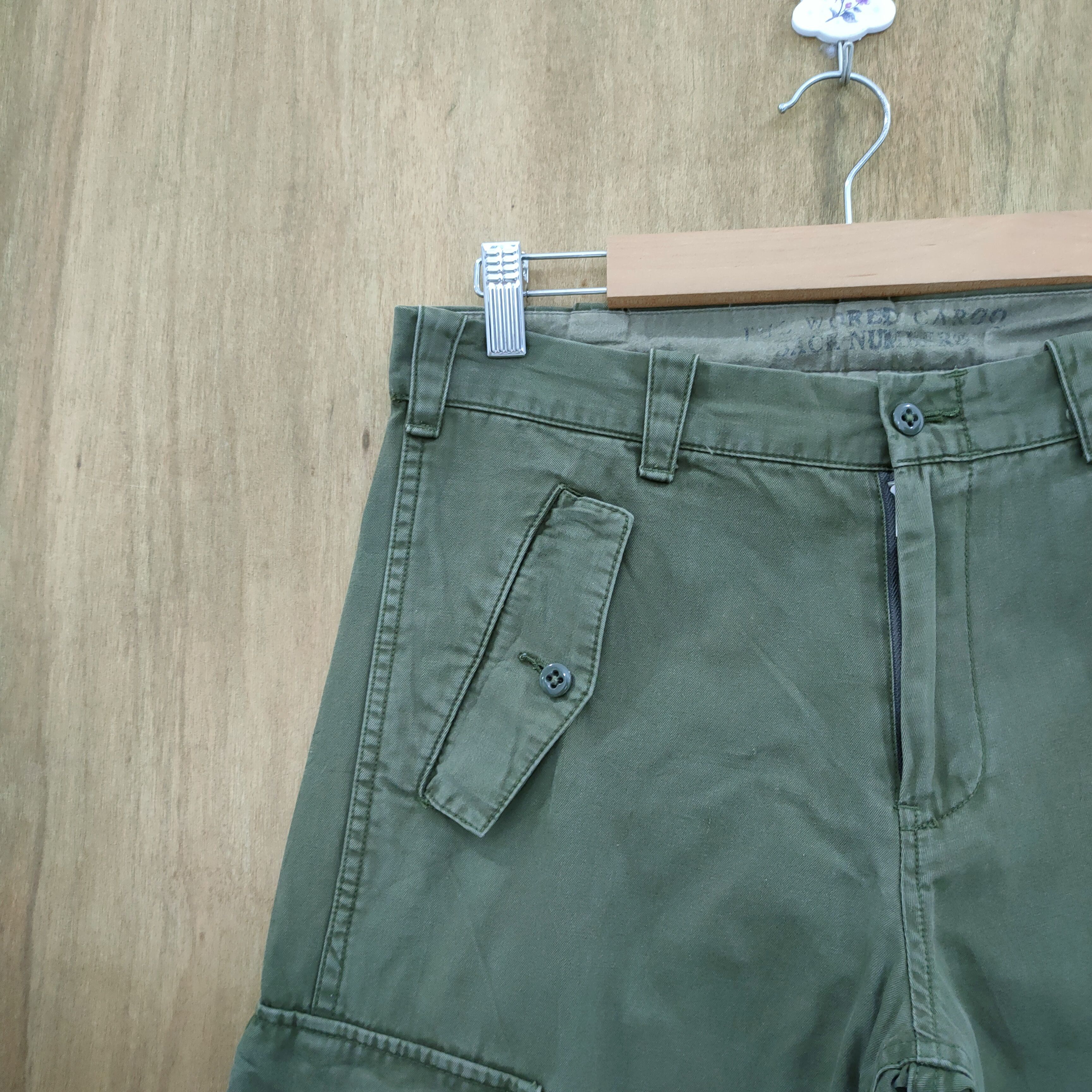 Japanese Brand VINTAGE JAPANESE BRAND FADED CARGO PANTS Size US 30 / EU 46 - 5 Thumbnail