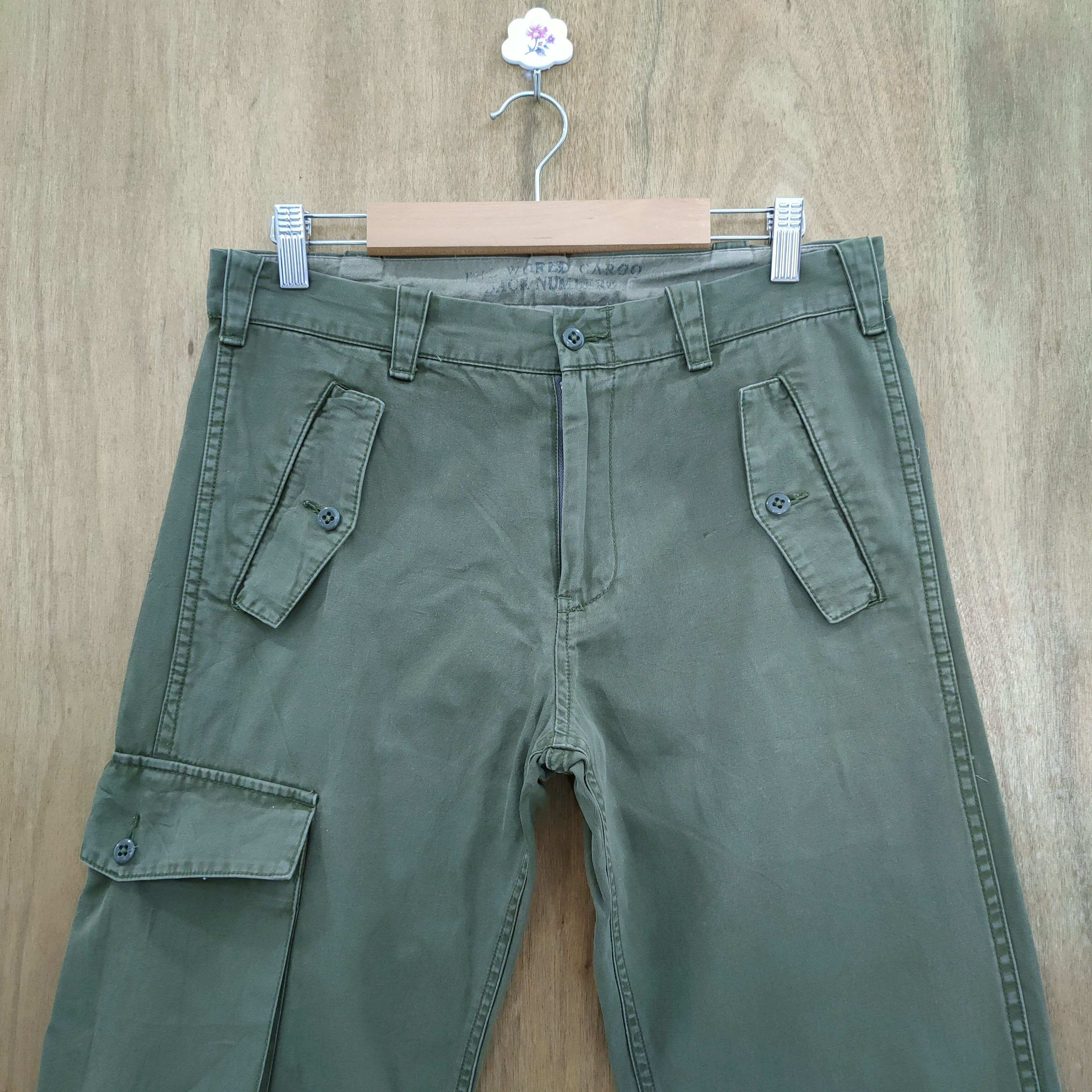 Japanese Brand VINTAGE JAPANESE BRAND FADED CARGO PANTS Size US 30 / EU 46 - 2 Thumbnail