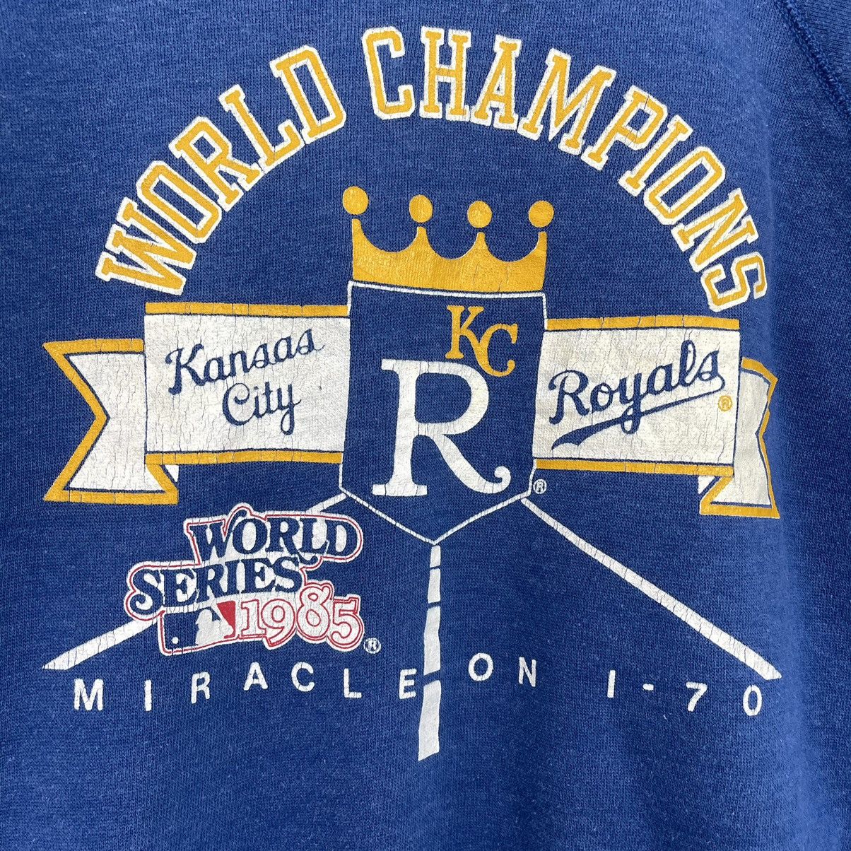 Salem Sportswear Vintage 90s MLB Kansas City Royals Crewneck Sweatshirt Size US M / EU 48-50 / 2 - 5 Thumbnail