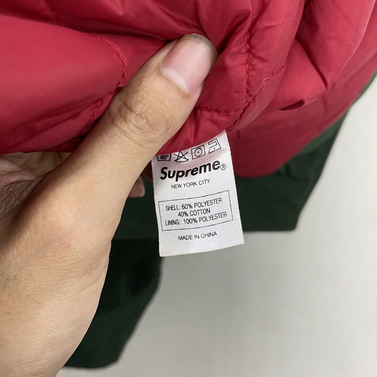 2012SS SUPREME × INDEPENDENT Jacket Supreme x The North Face Metallic Mountain Parka Rose Gold