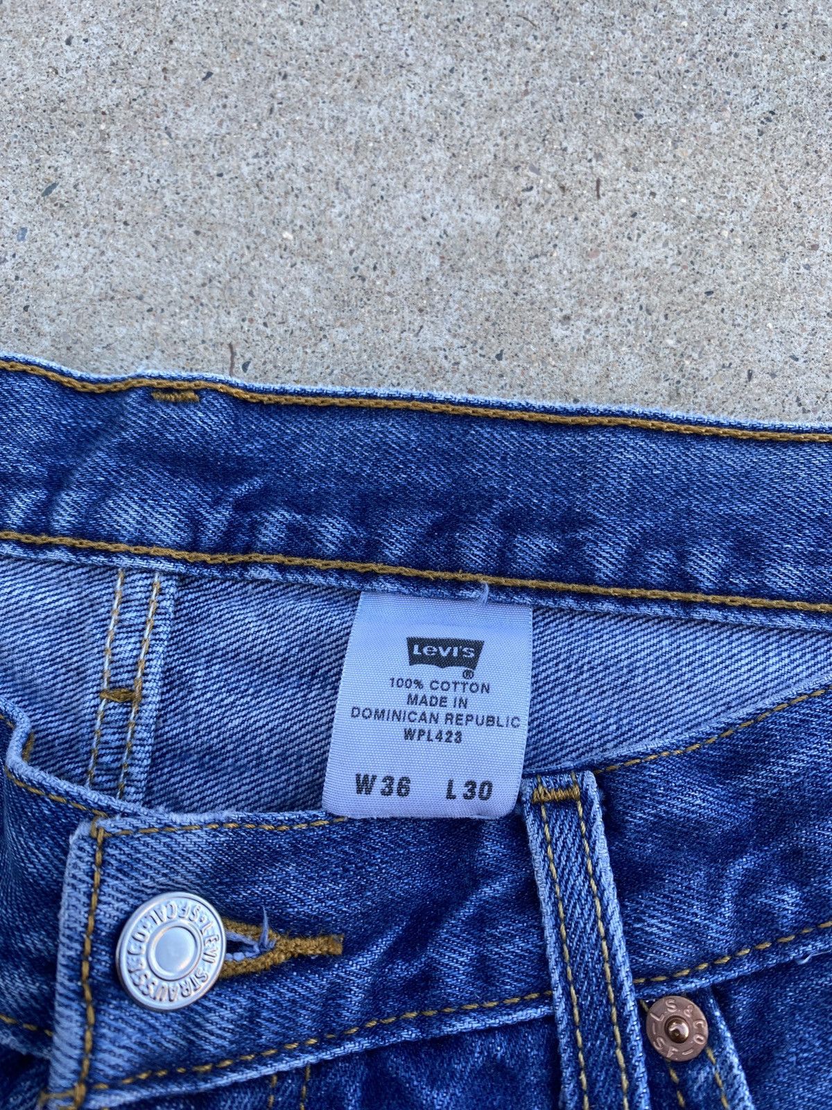 Levi's × Levi's Vintage Clothing × Vintage Vintage Levi’s 501 Jean shorts Jorts Size US 36 / EU 52 - 3 Thumbnail