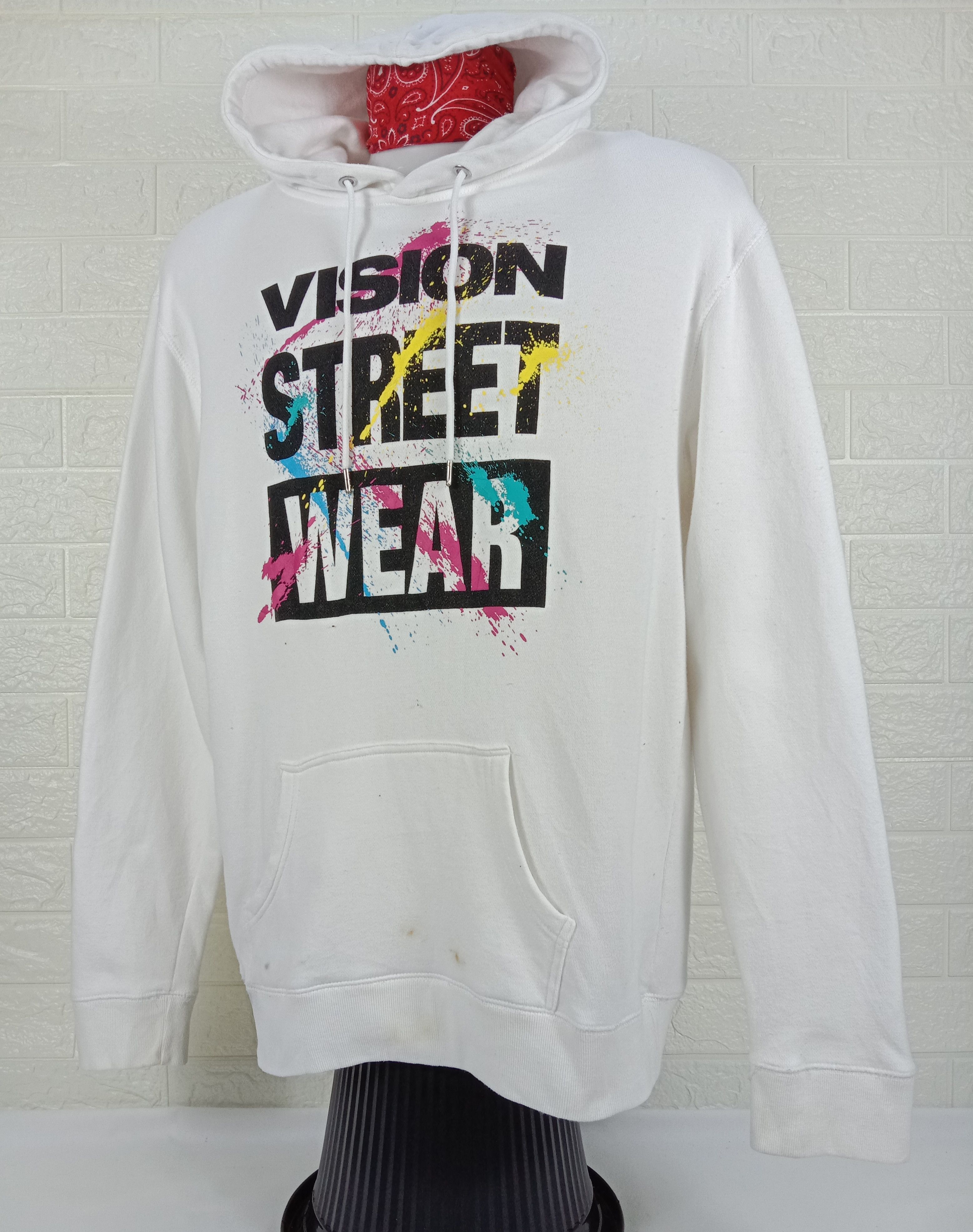 Vision Streetwear Vintage Vision Streetwear Paint Splatter Hoodie Sweatshirt Size US L / EU 52-54 / 3 - 3 Thumbnail