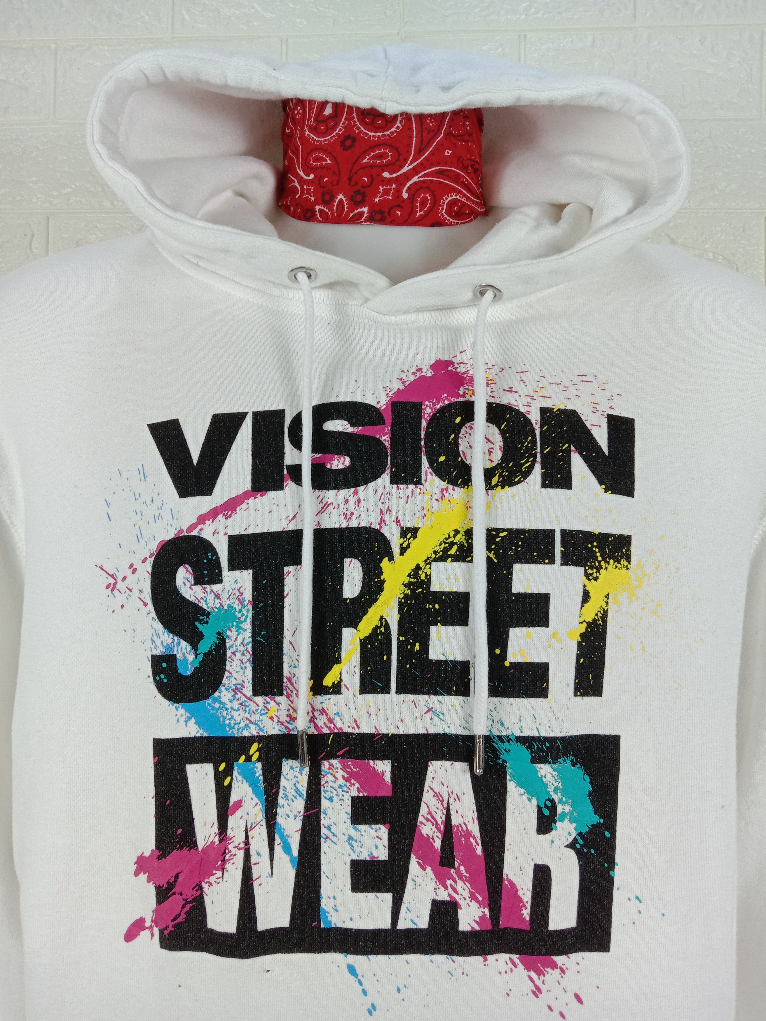 Vision Streetwear Vintage Vision Streetwear Paint Splatter Hoodie Sweatshirt Size US L / EU 52-54 / 3 - 5 Thumbnail