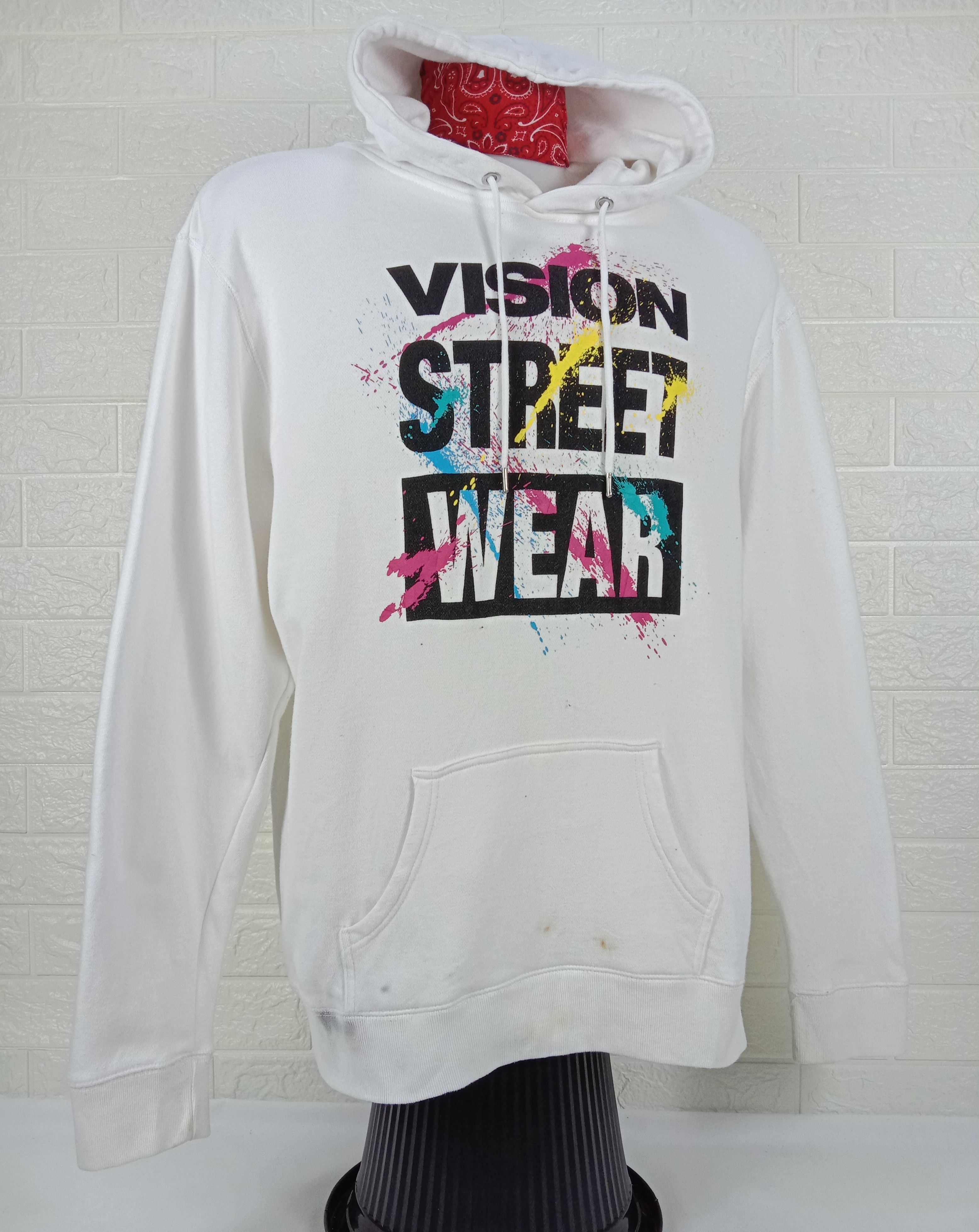 Vision Streetwear Vintage Vision Streetwear Paint Splatter Hoodie Sweatshirt Size US L / EU 52-54 / 3 - 2 Thumbnail