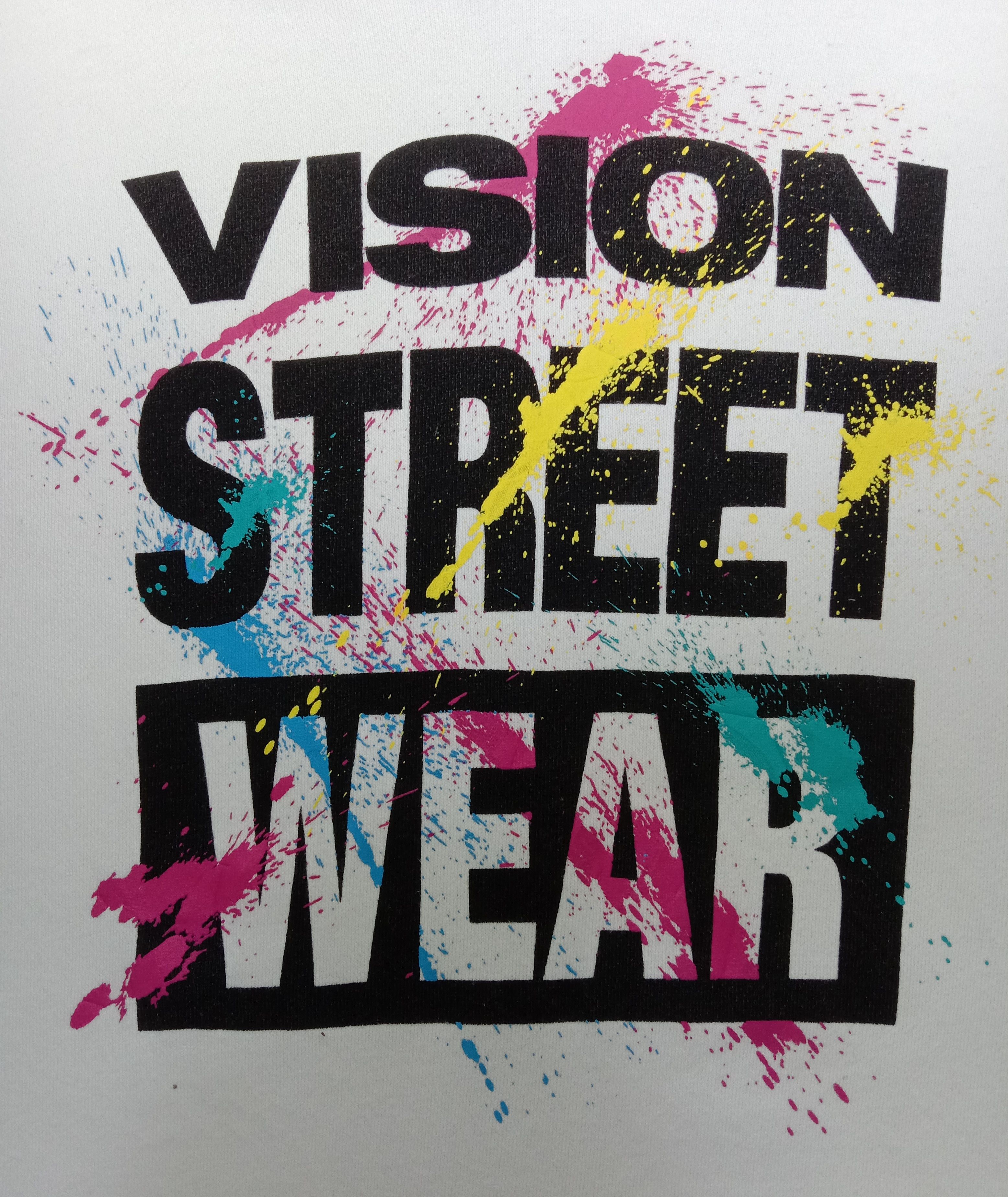 Vision Streetwear Vintage Vision Streetwear Paint Splatter Hoodie Sweatshirt Size US L / EU 52-54 / 3 - 9 Thumbnail