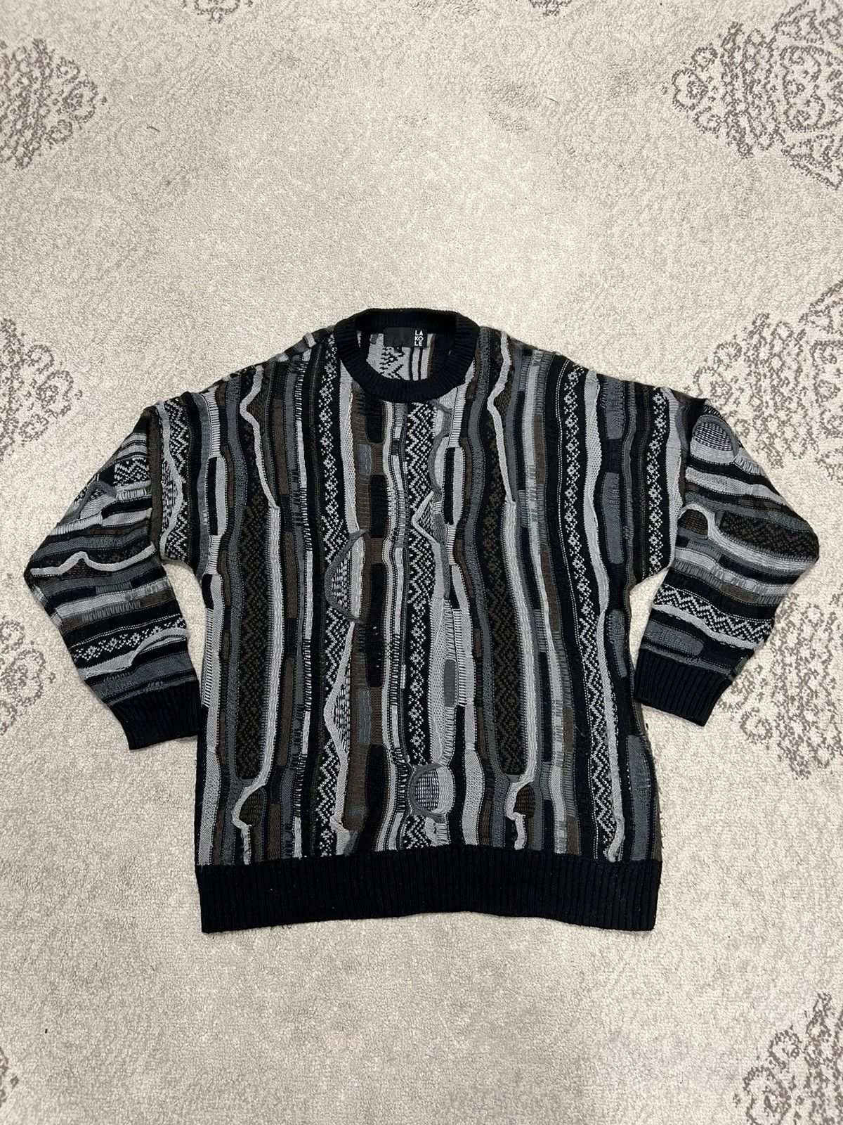 Coogi × Japanese Brand Lakole coogi inspire knit sweatshirt Size US M / EU 48-50 / 2 - 1 Thumbnail