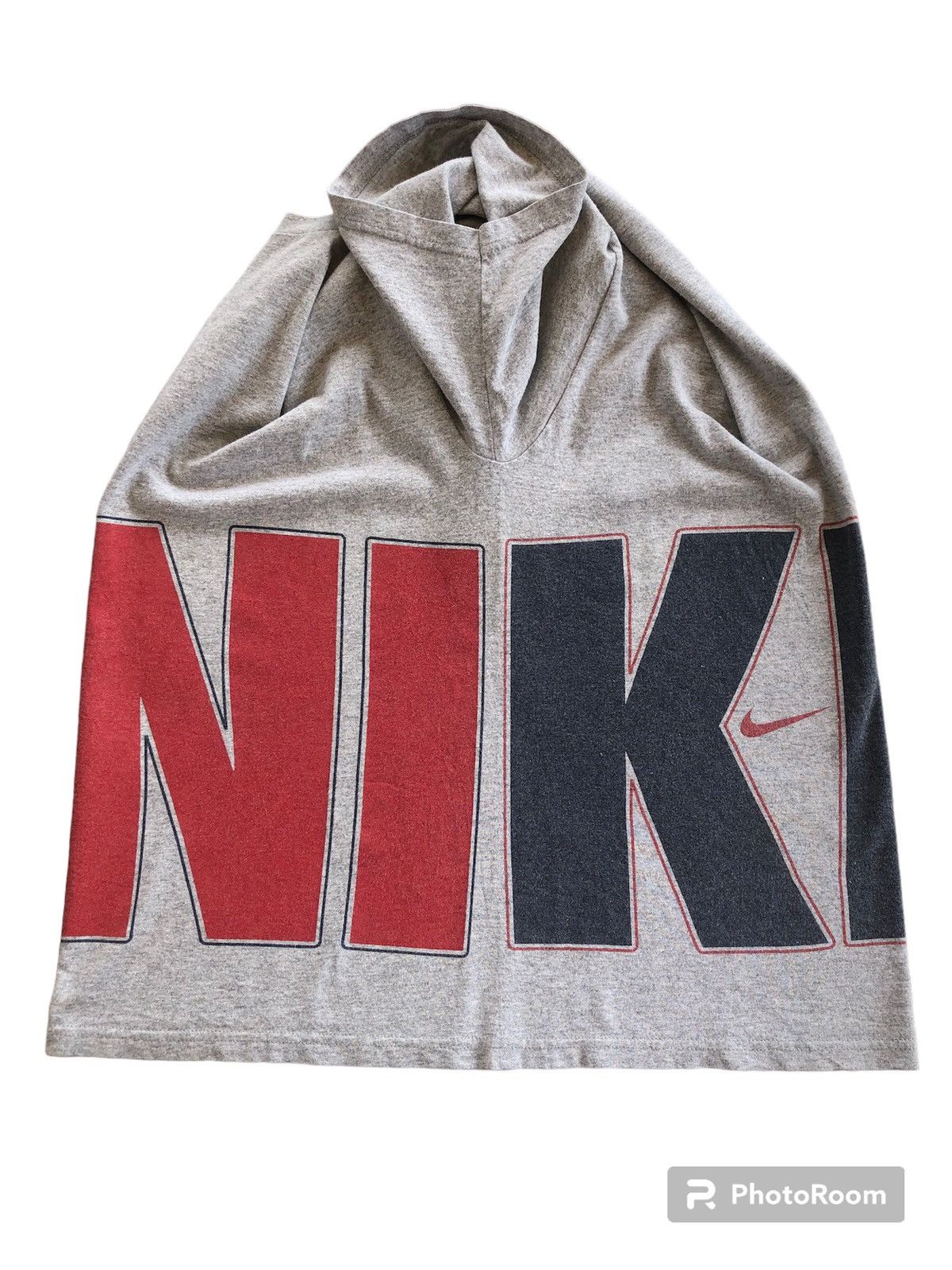 Nike Vintage 90s Nike Big Side Spellout T-Shirt Size US M / EU 48-50 / 2 - 7 Thumbnail