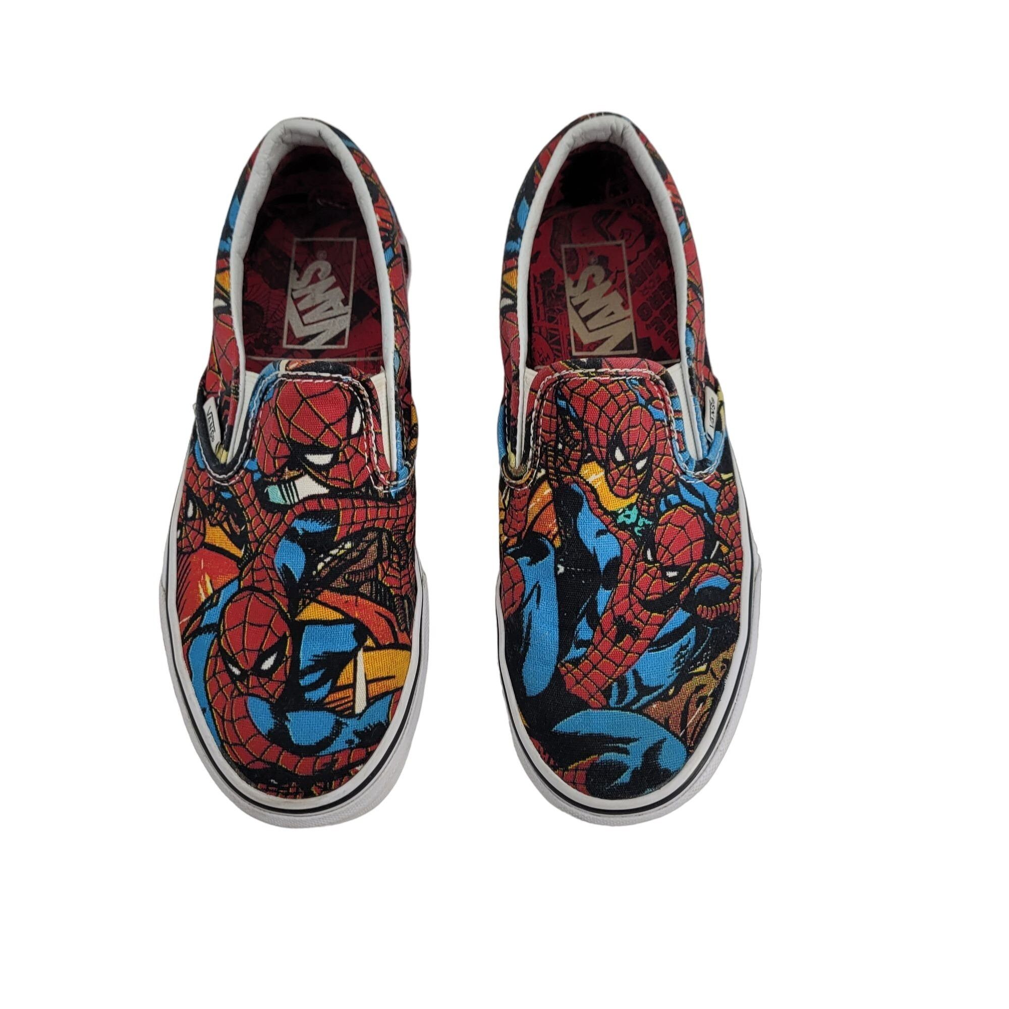 Spider-man Vans Authentic Rare hot Lightly Used