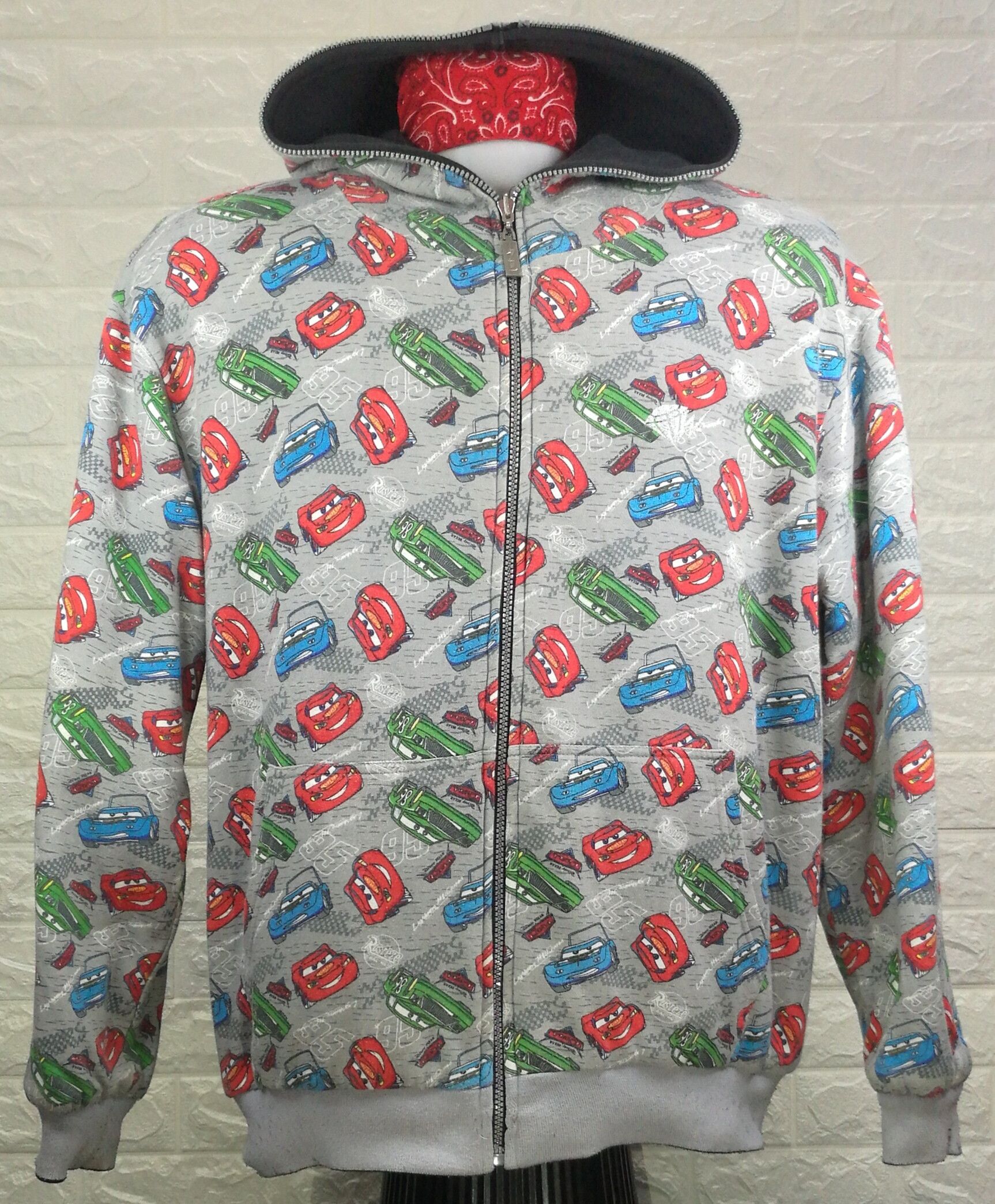 Cartoon Network Vintage Disney Pixar Car Reversible Hoodie Sweatshirts Size US XL / EU 56 / 4 - 2 Thumbnail