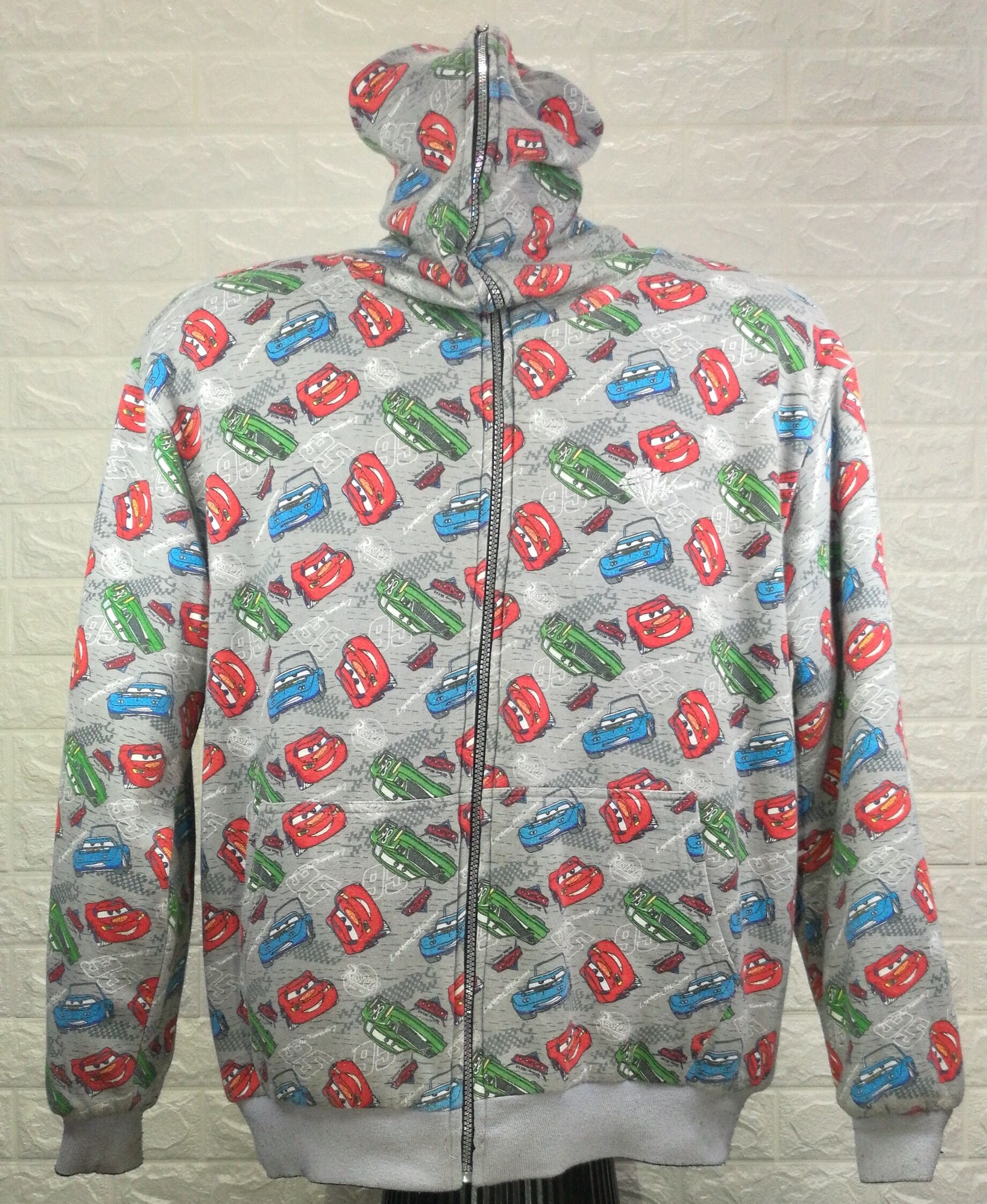 Cartoon Network Vintage Disney Pixar Car Reversible Hoodie Sweatshirts Size US XL / EU 56 / 4 - 1 Thumbnail