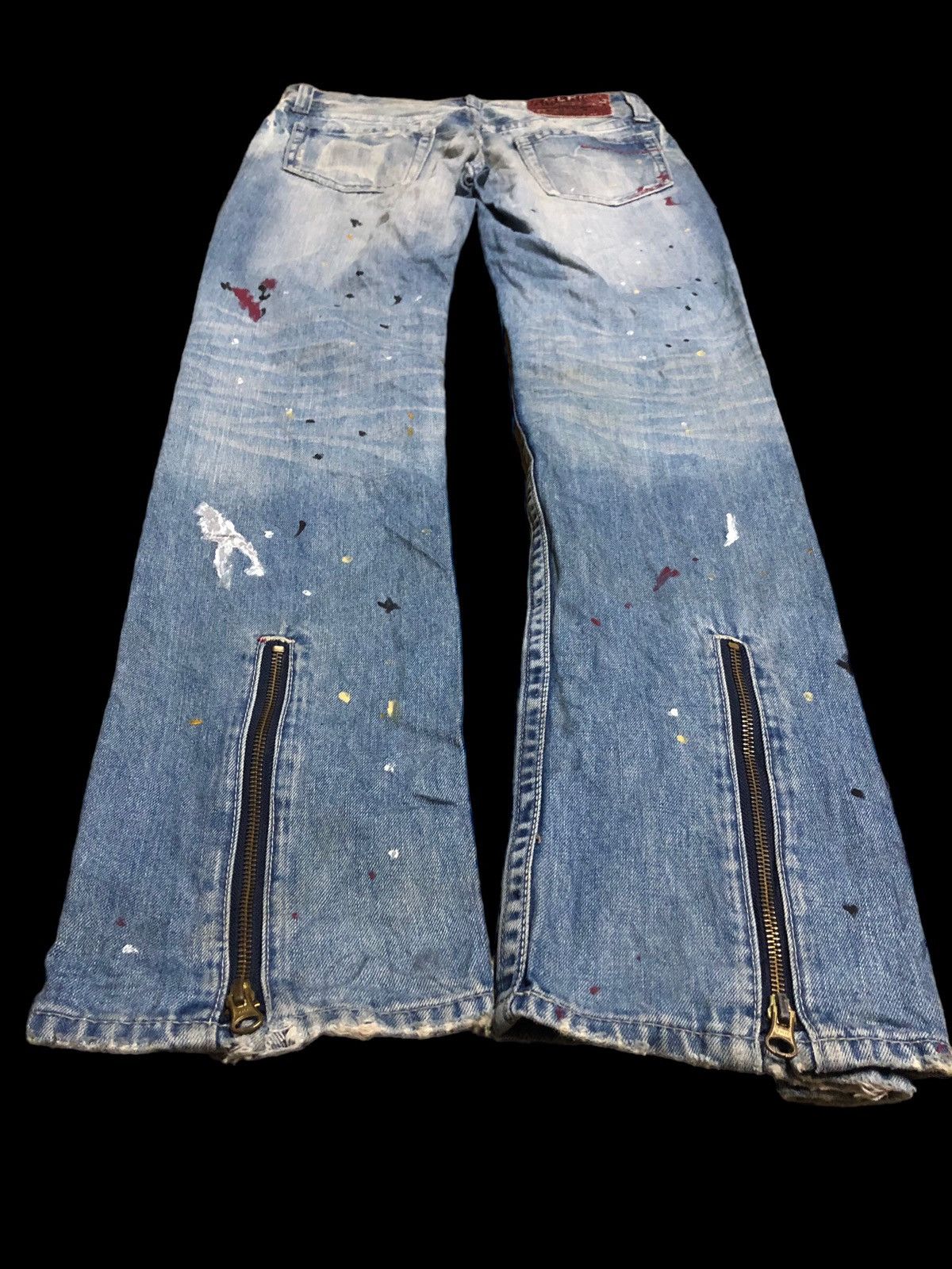 Other VAROSH SPLATTER DISTRESSED JEANS Size 30" / US 8 / IT 44 - 4 Thumbnail