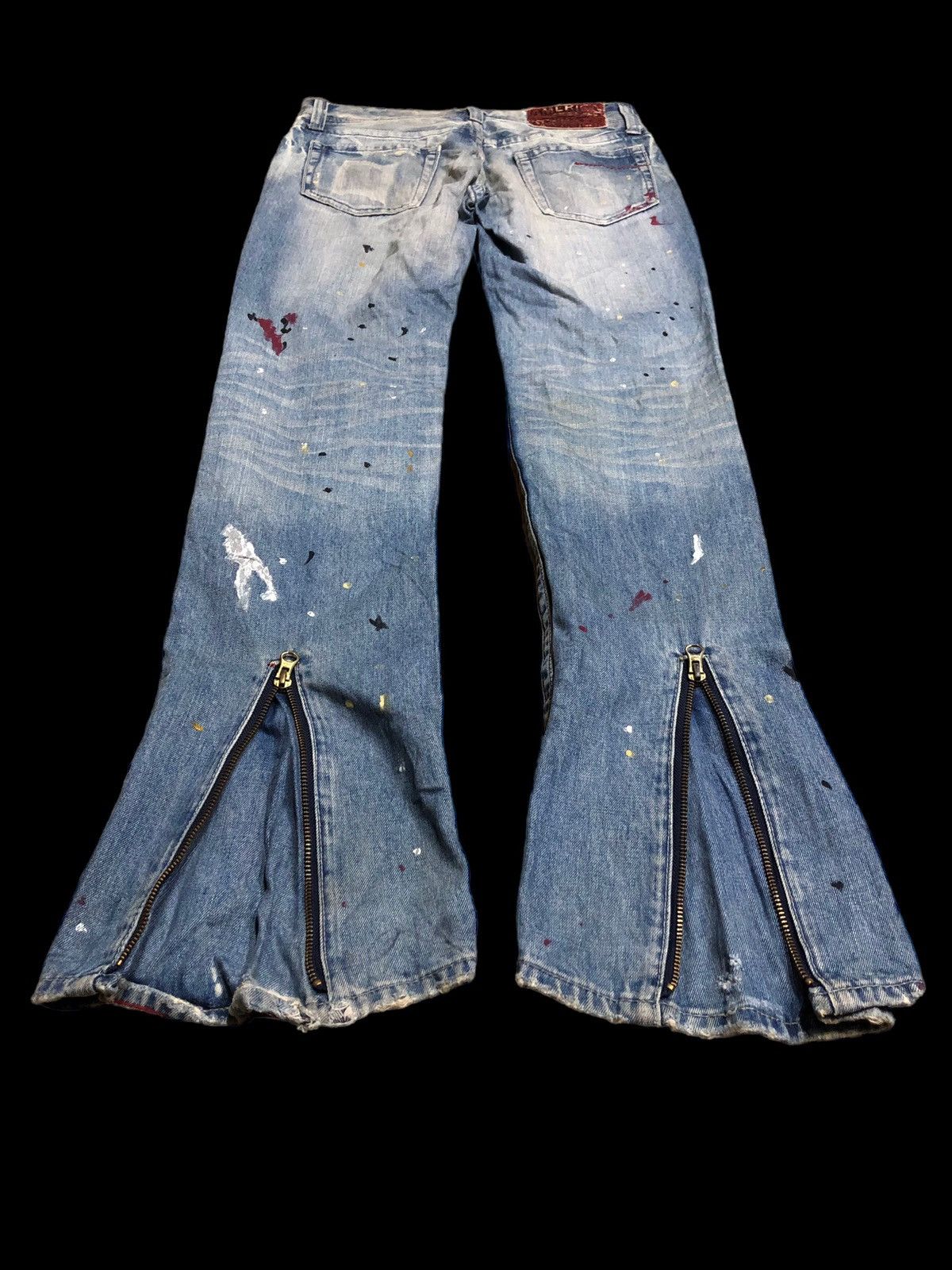 Other VAROSH SPLATTER DISTRESSED JEANS Size 30" / US 8 / IT 44 - 3 Thumbnail