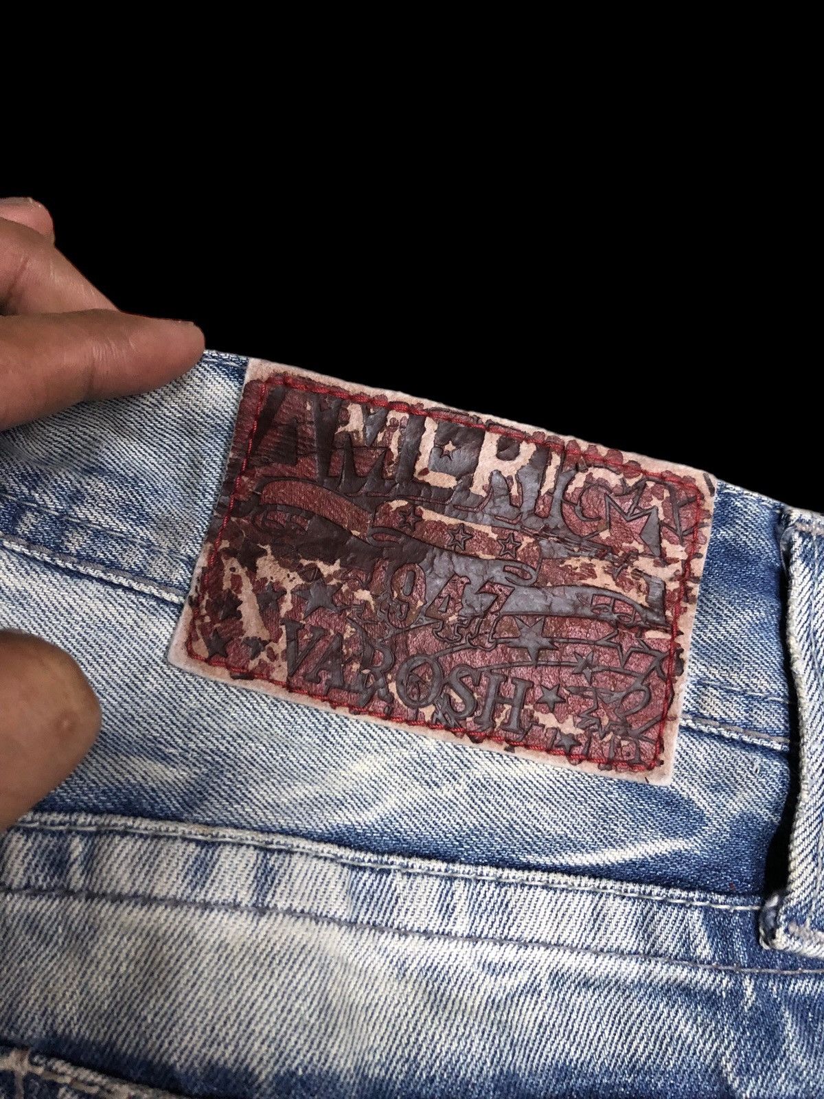 Other VAROSH SPLATTER DISTRESSED JEANS Size 30" / US 8 / IT 44 - 5 Thumbnail