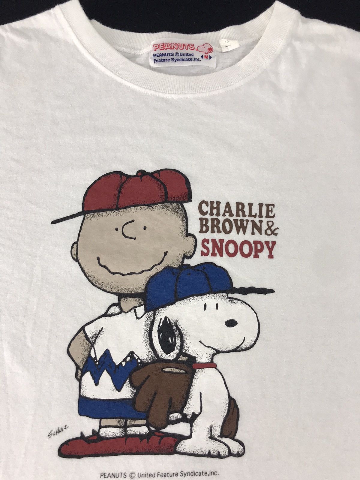 Peanuts Vintage Peanuts & Charlie Brown Schulz Tee Printed Size US M / EU 48-50 / 2 - 2 Thumbnail