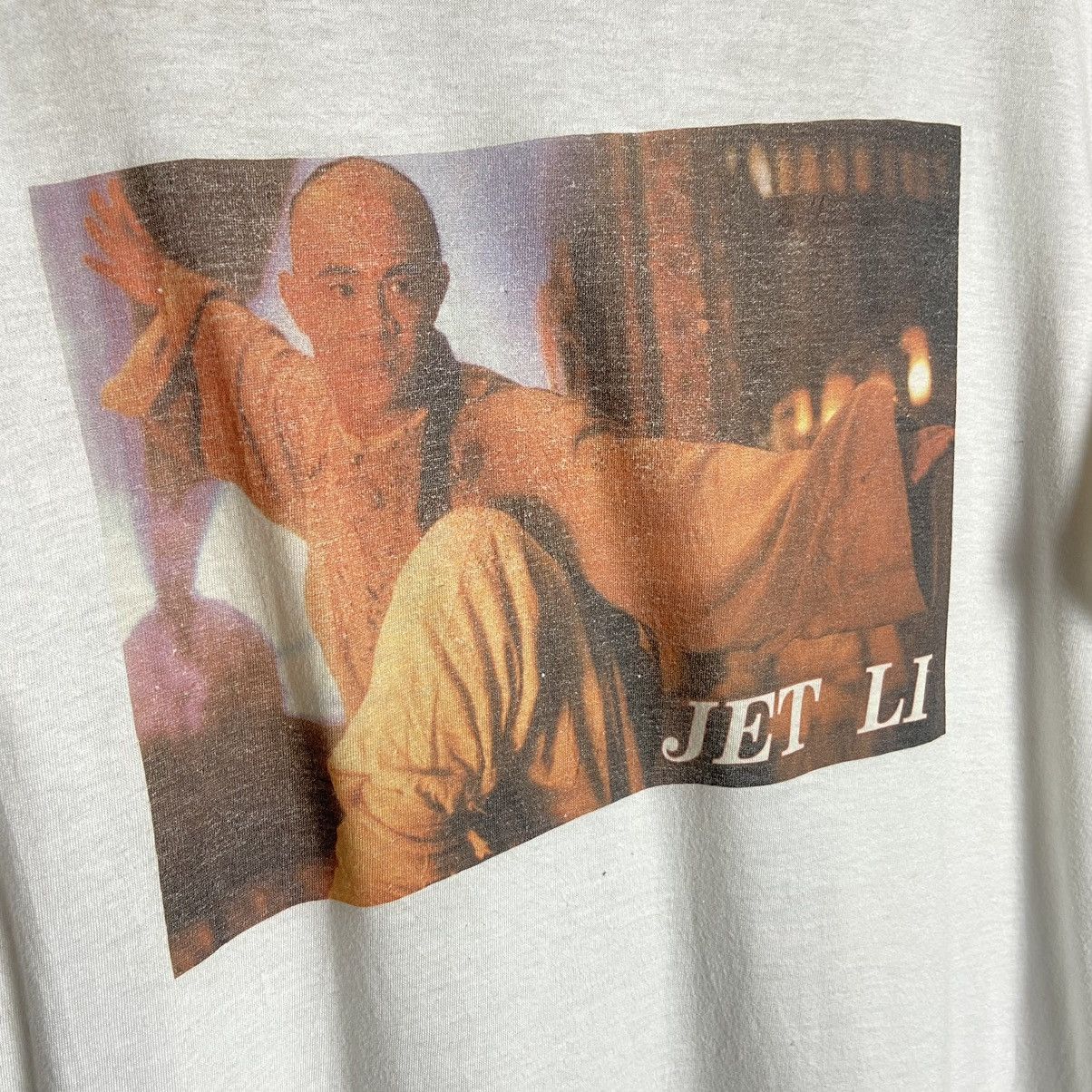 Vintage Vintage 90s Jet Li Wong Fei Hong Master Of Kung Fu Movie Tee Size US L / EU 52-54 / 3 - 2 Thumbnail