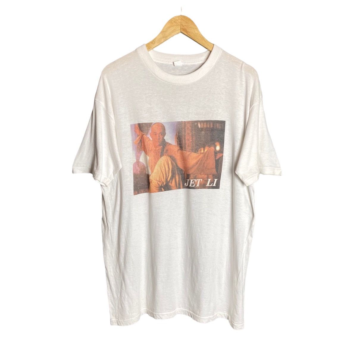 Vintage Vintage 90s Jet Li Wong Fei Hong Master Of Kung Fu Movie Tee Size US L / EU 52-54 / 3 - 1 Thumbnail