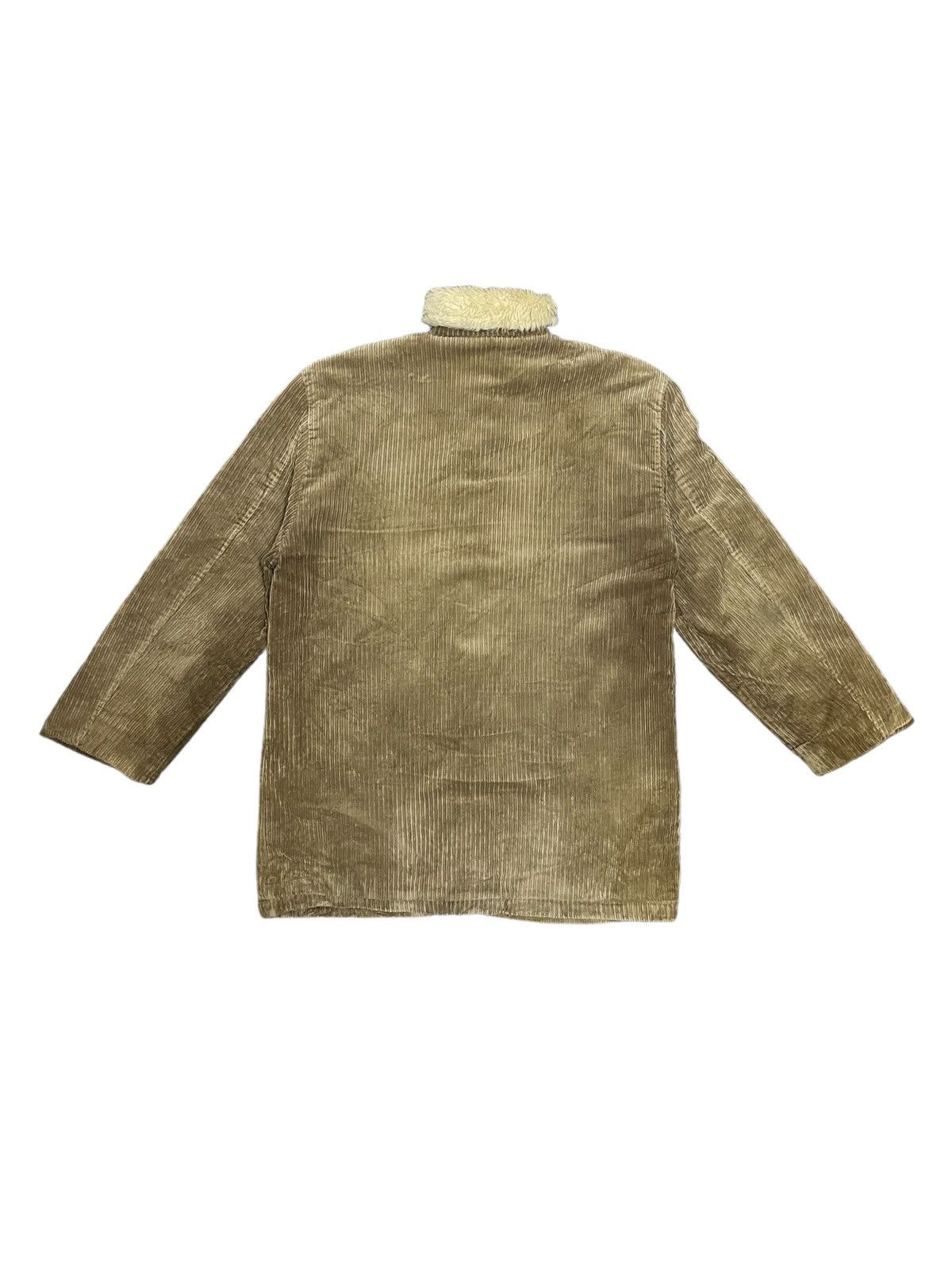 Japanese Brand Japanese Brand Corduroy Faux Fur Lining Chore Jacket Size US M / EU 48-50 / 2 - 9 Thumbnail