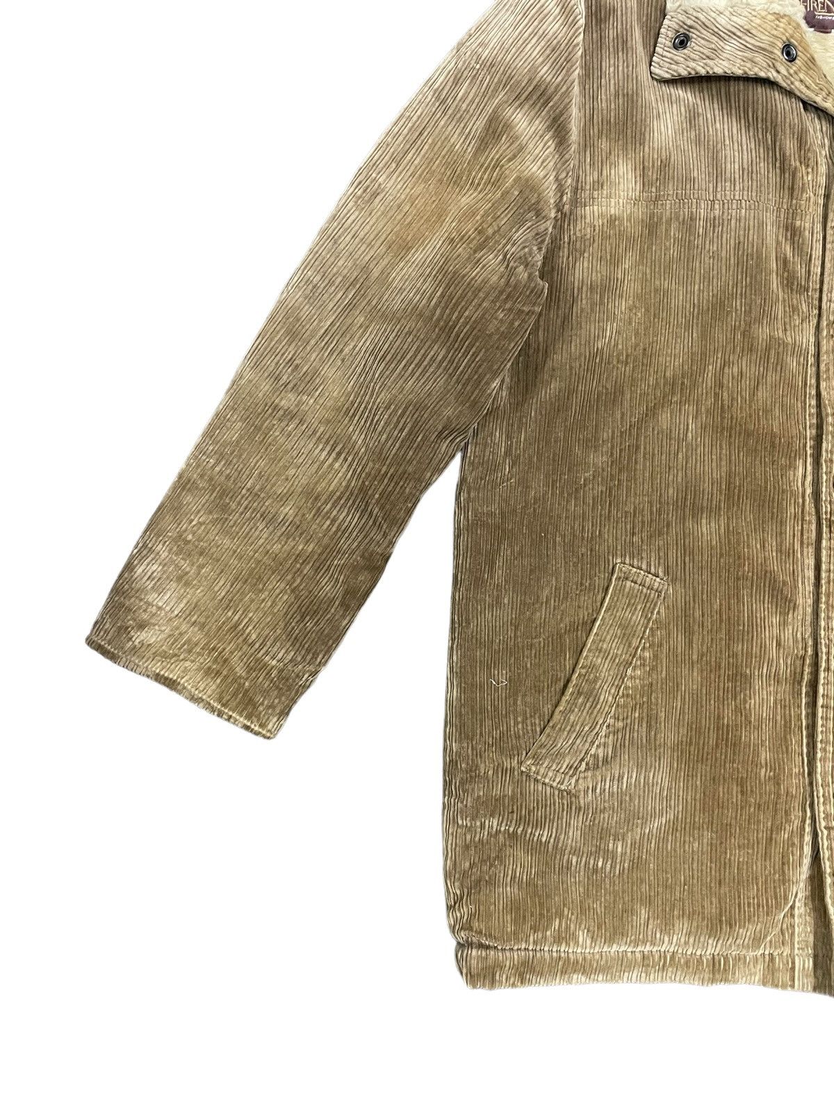 Japanese Brand Japanese Brand Corduroy Faux Fur Lining Chore Jacket Size US M / EU 48-50 / 2 - 2 Thumbnail