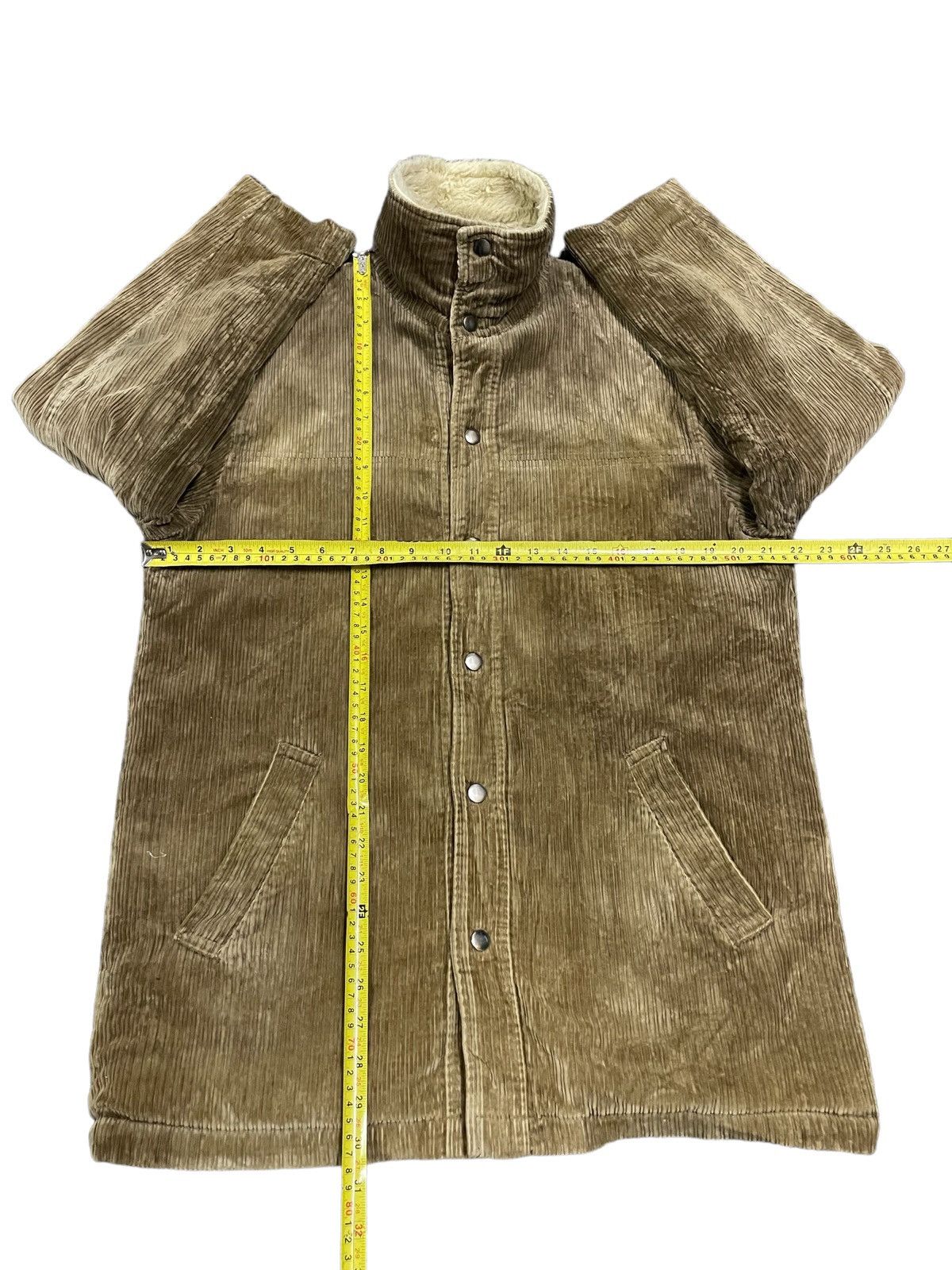Japanese Brand Japanese Brand Corduroy Faux Fur Lining Chore Jacket Size US M / EU 48-50 / 2 - 10 Thumbnail