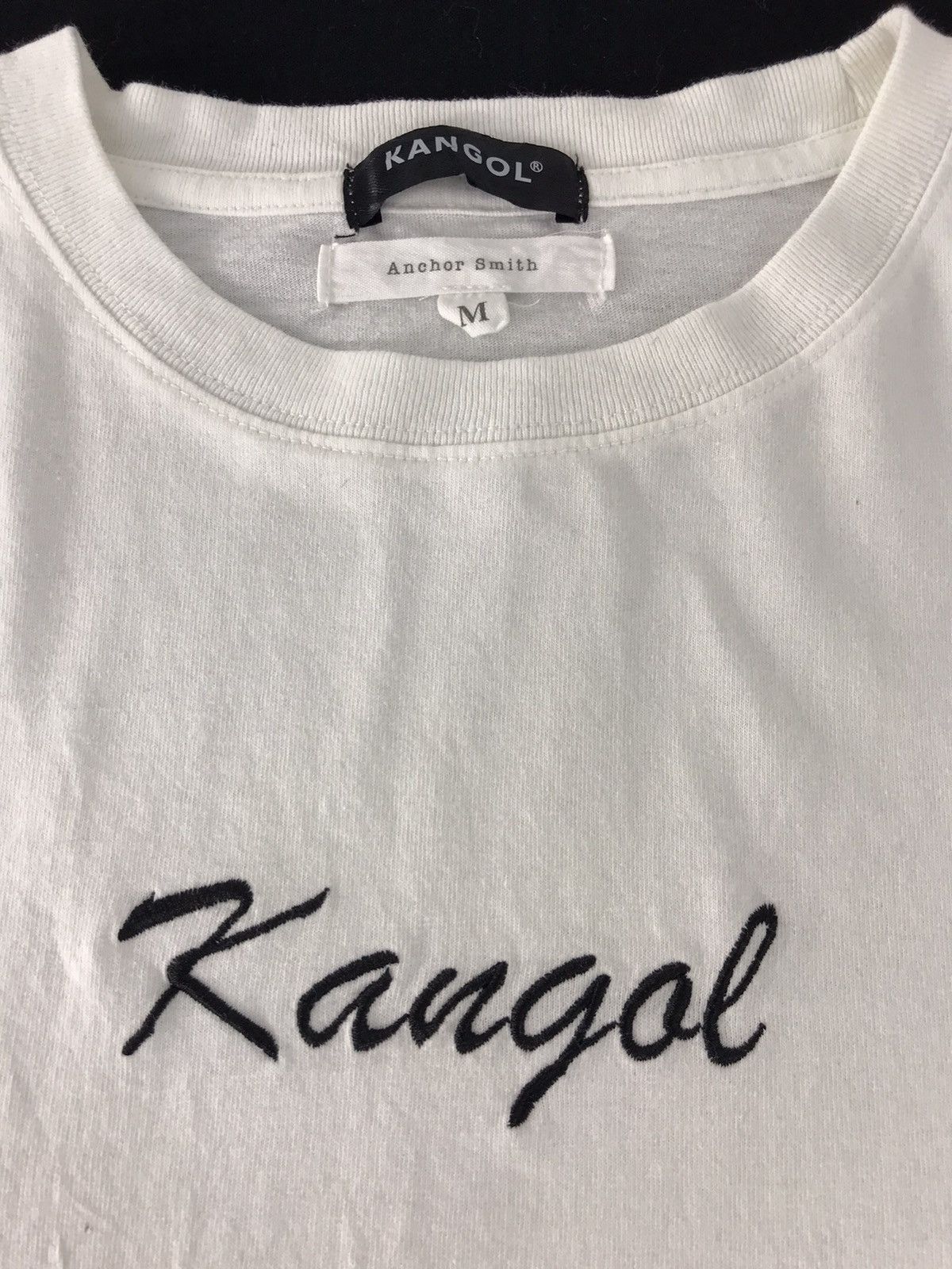 Anchor Blue × Kangol × Vintage Kangol X Anchor Smith Embroidery Logo T-shirt Tee Size L Size US L / EU 52-54 / 3 - 3 Thumbnail