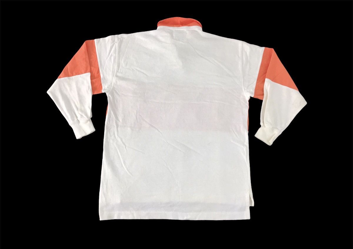 Japanese Brand × Vintage French Vintage Sport Benedictine Colour Block Polo Tee Size US L / EU 52-54 / 3 - 2 Thumbnail