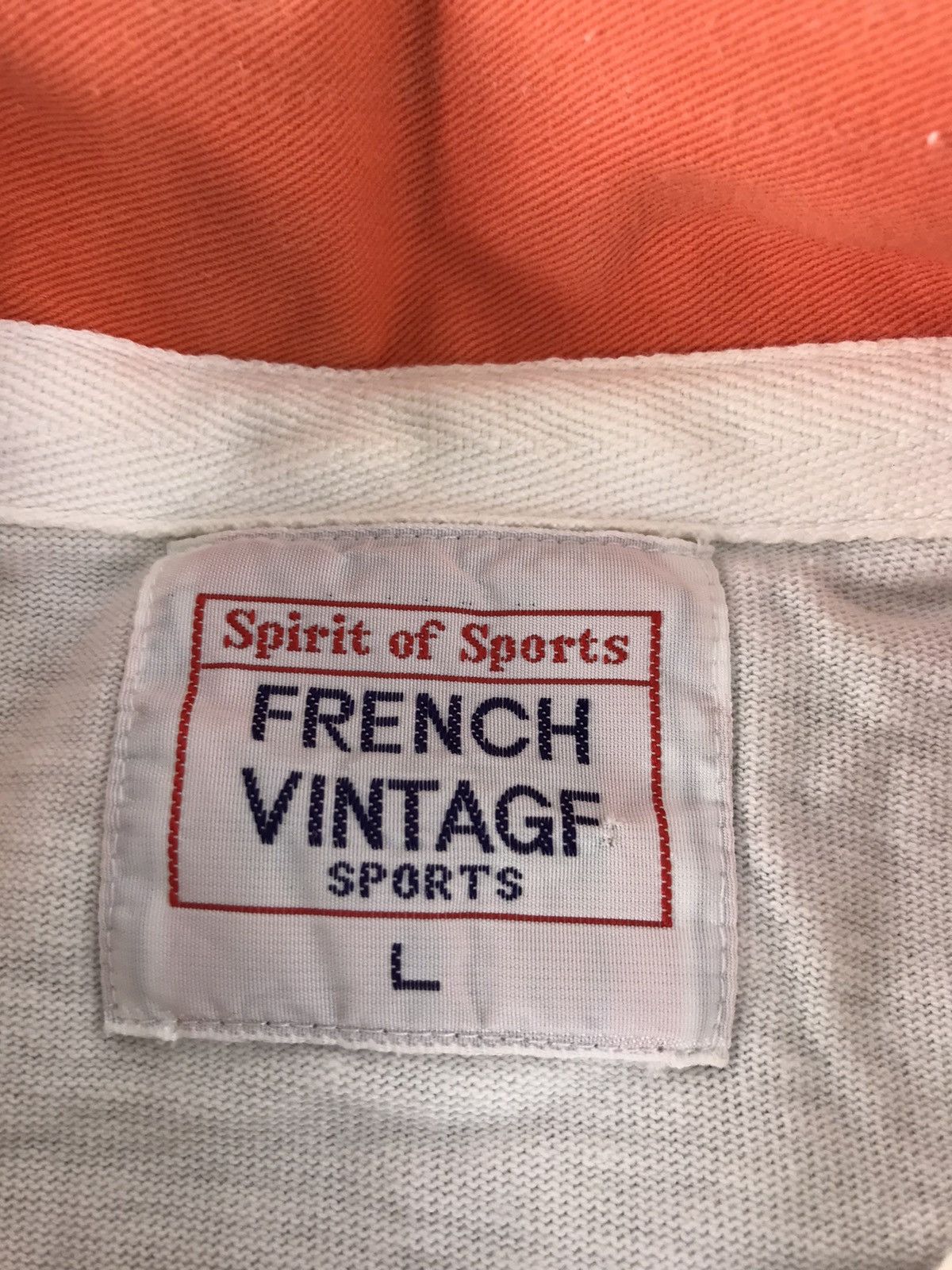 Japanese Brand × Vintage French Vintage Sport Benedictine Colour Block Polo Tee Size US L / EU 52-54 / 3 - 3 Thumbnail