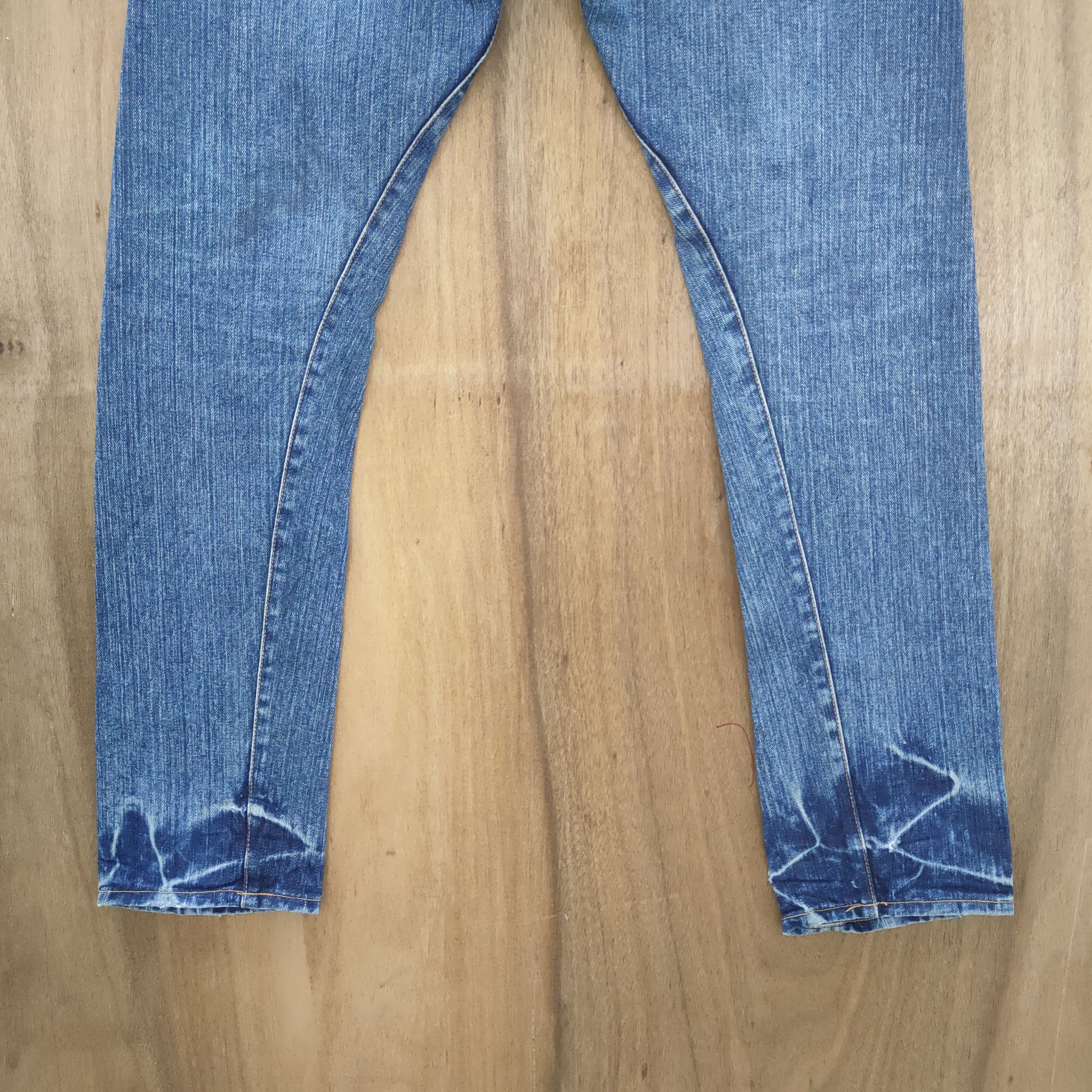 Japanese Brand DISTRESSED DENIM TETTSUP JEANS FADED RIPPED PANTS Size US 28 / EU 44 - 11 Thumbnail