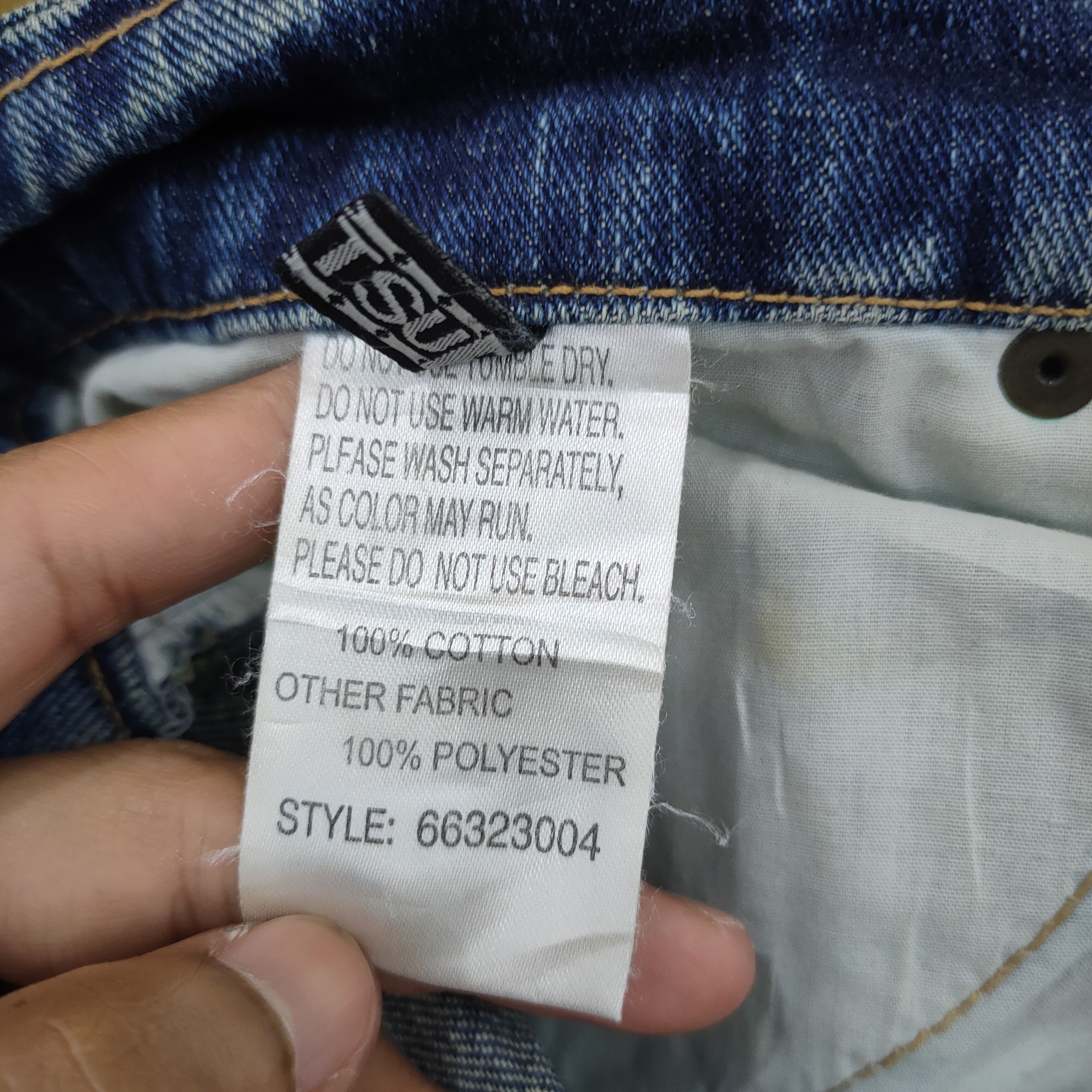 Japanese Brand DISTRESSED DENIM TETTSUP JEANS FADED RIPPED PANTS Size US 28 / EU 44 - 13 Thumbnail