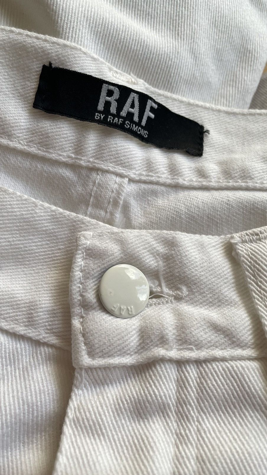 Raf Simons 06' White Denims Size US 32 / EU 48 - 3 Thumbnail