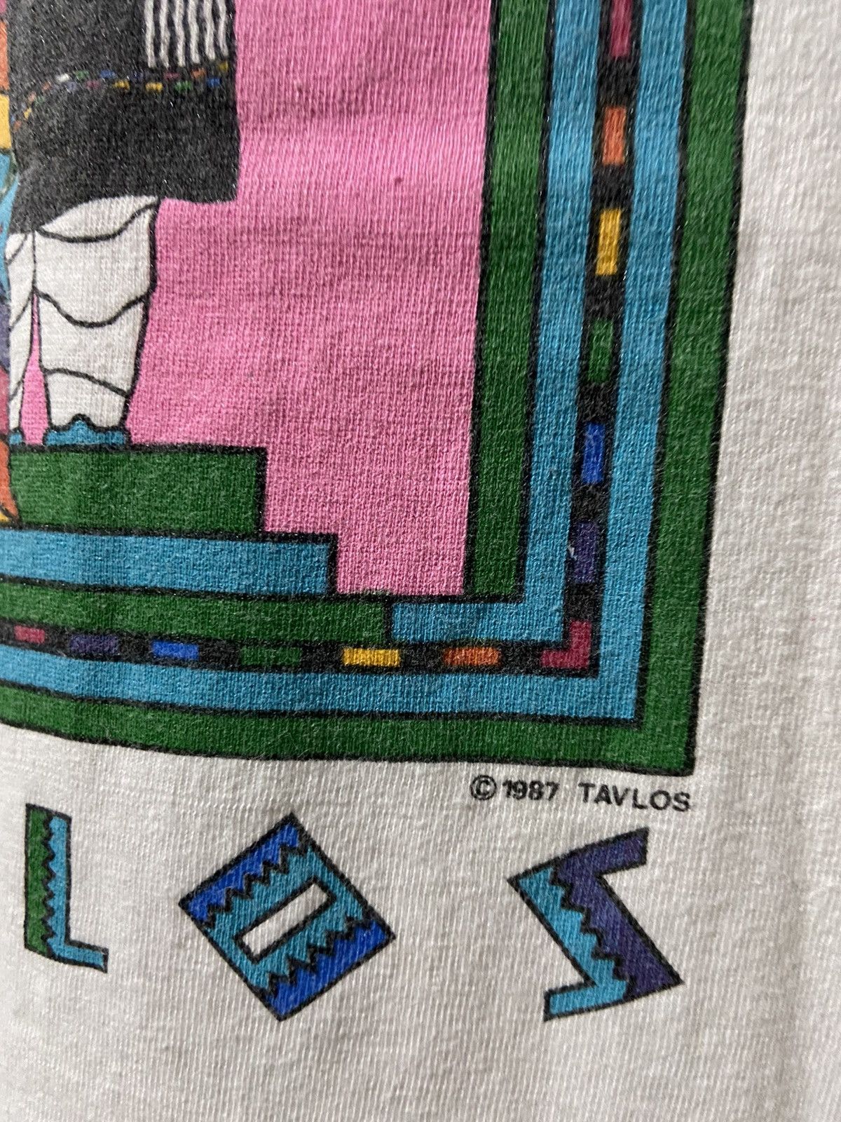 Fuck Art, Make Tees × Vintage 80s Art Tavlos Artist Ms.liberty kachina mana and friend M L Size US L / EU 52-54 / 3 - 5 Thumbnail