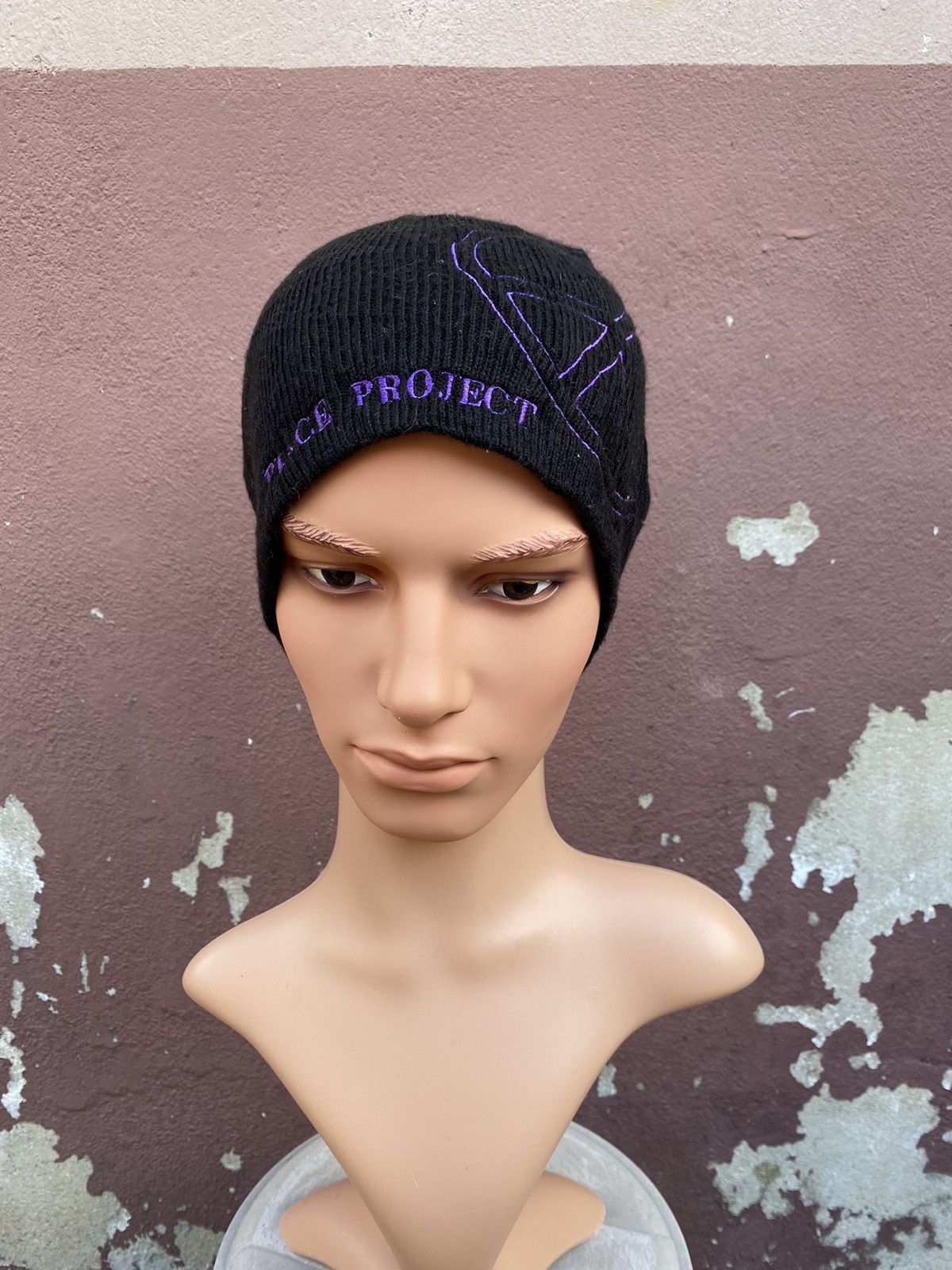 Japanese Brand Peace Project Beanie Hat Size ONE SIZE - 1 Thumbnail