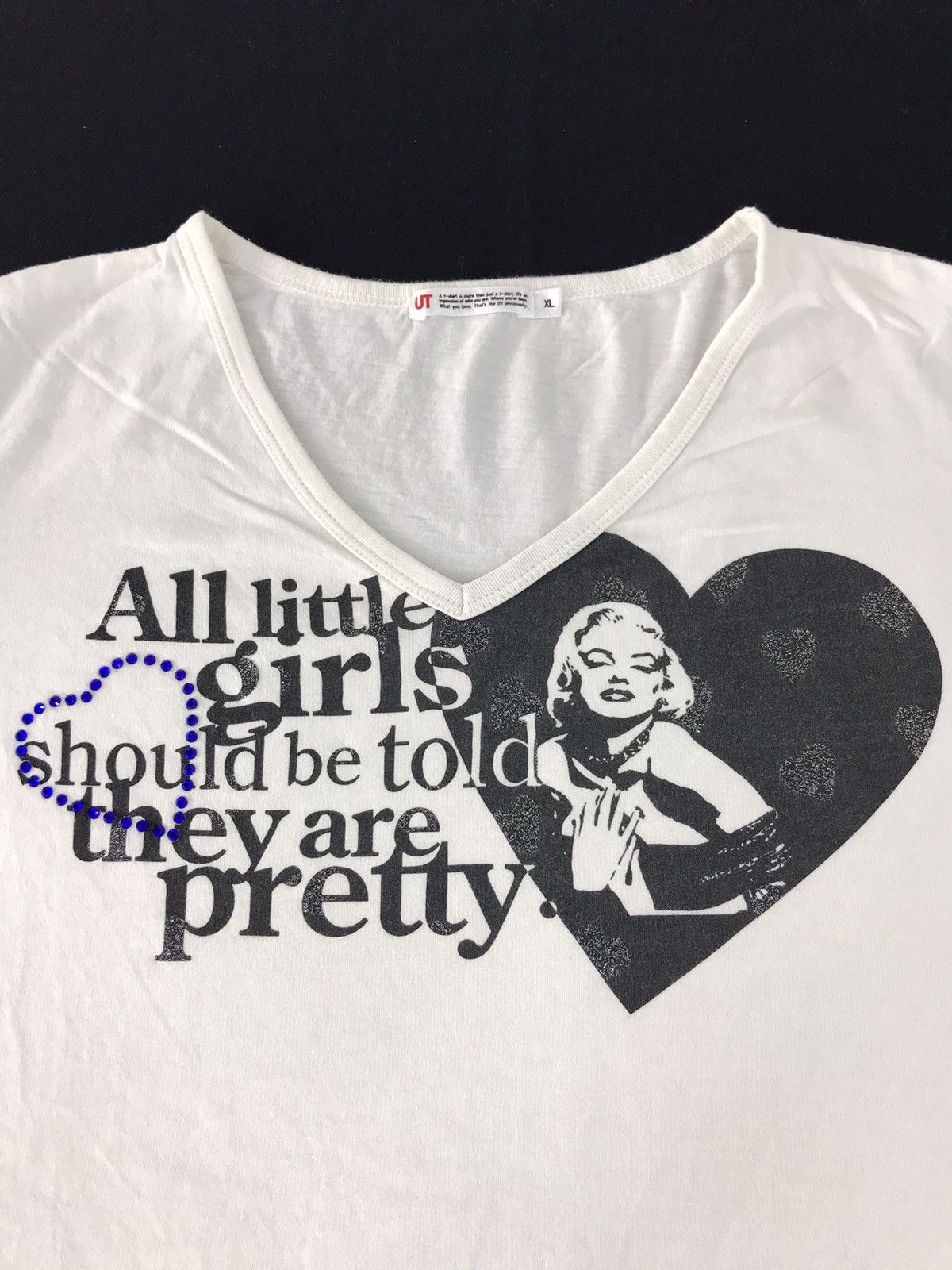 Japanese Brand × Vintage All The Girl Are Pretty Marilyn Monroe T-shirt Tee Big Logo Size US M / EU 48-50 / 2 - 4 Thumbnail
