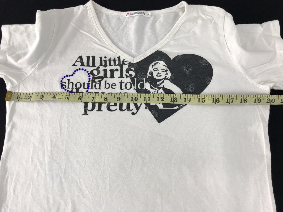 Japanese Brand × Vintage All The Girl Are Pretty Marilyn Monroe T-shirt Tee Big Logo Size US M / EU 48-50 / 2 - 8 Thumbnail