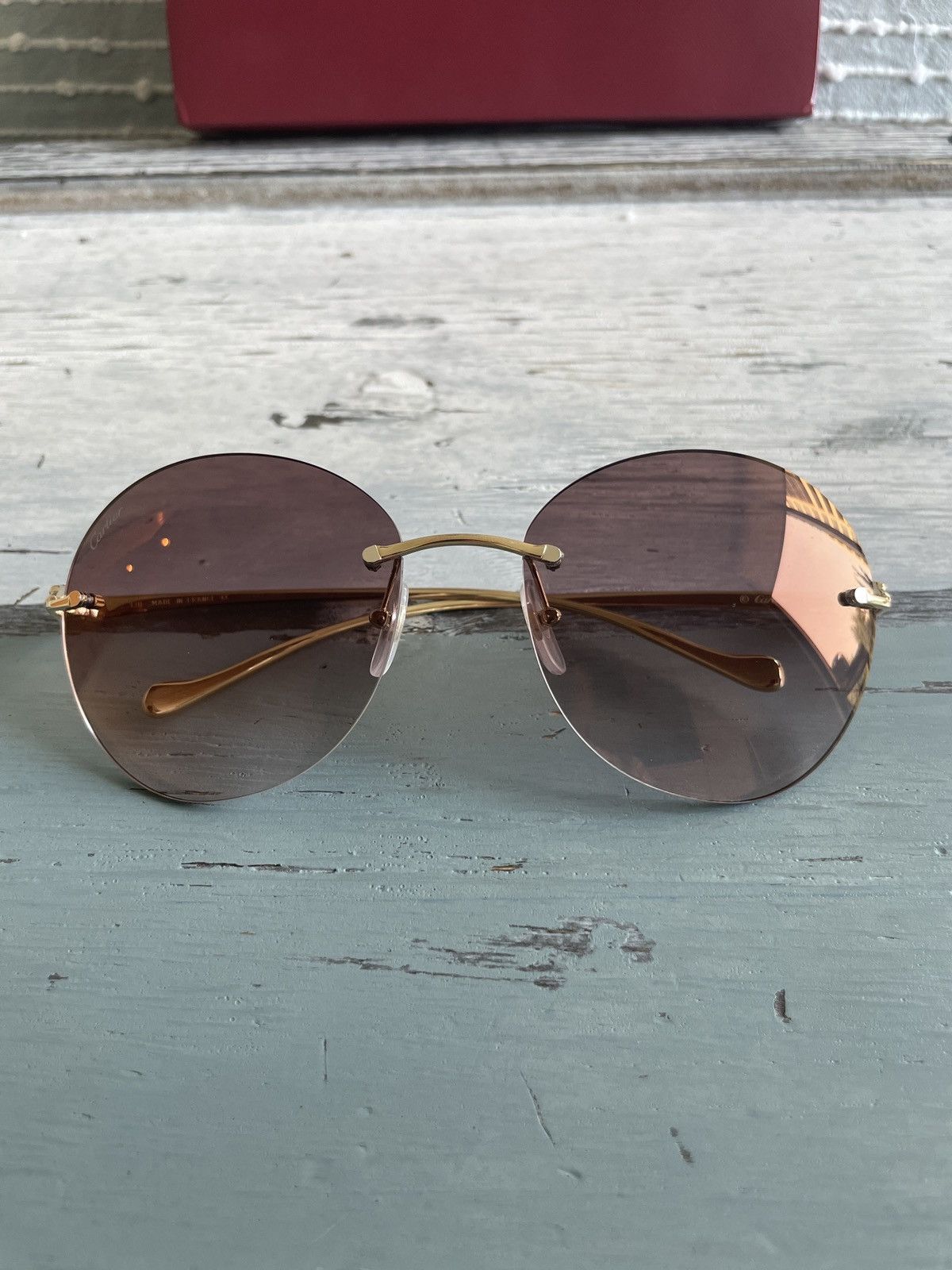 Cartier Cartier panthere Glasses Size ONE SIZE - 8 Thumbnail