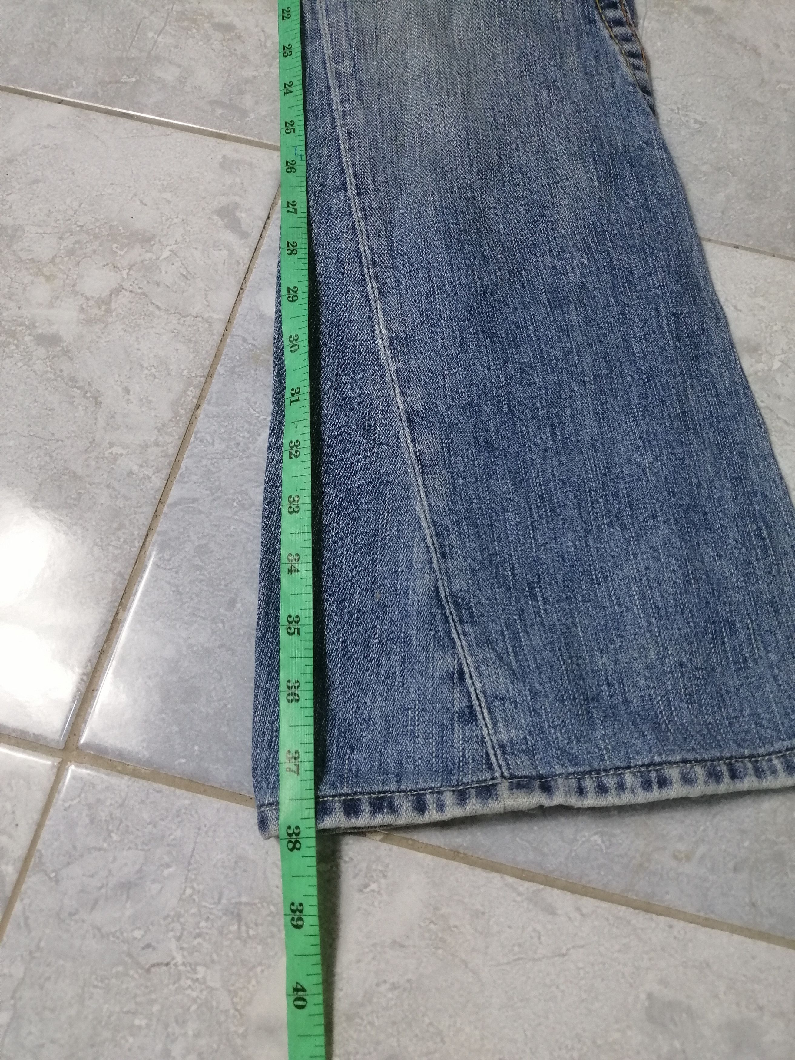 True Religion × Vintage Vintage True Religion Distressed Bootcut Jeans Size US 30 / EU 46 - 10 Thumbnail