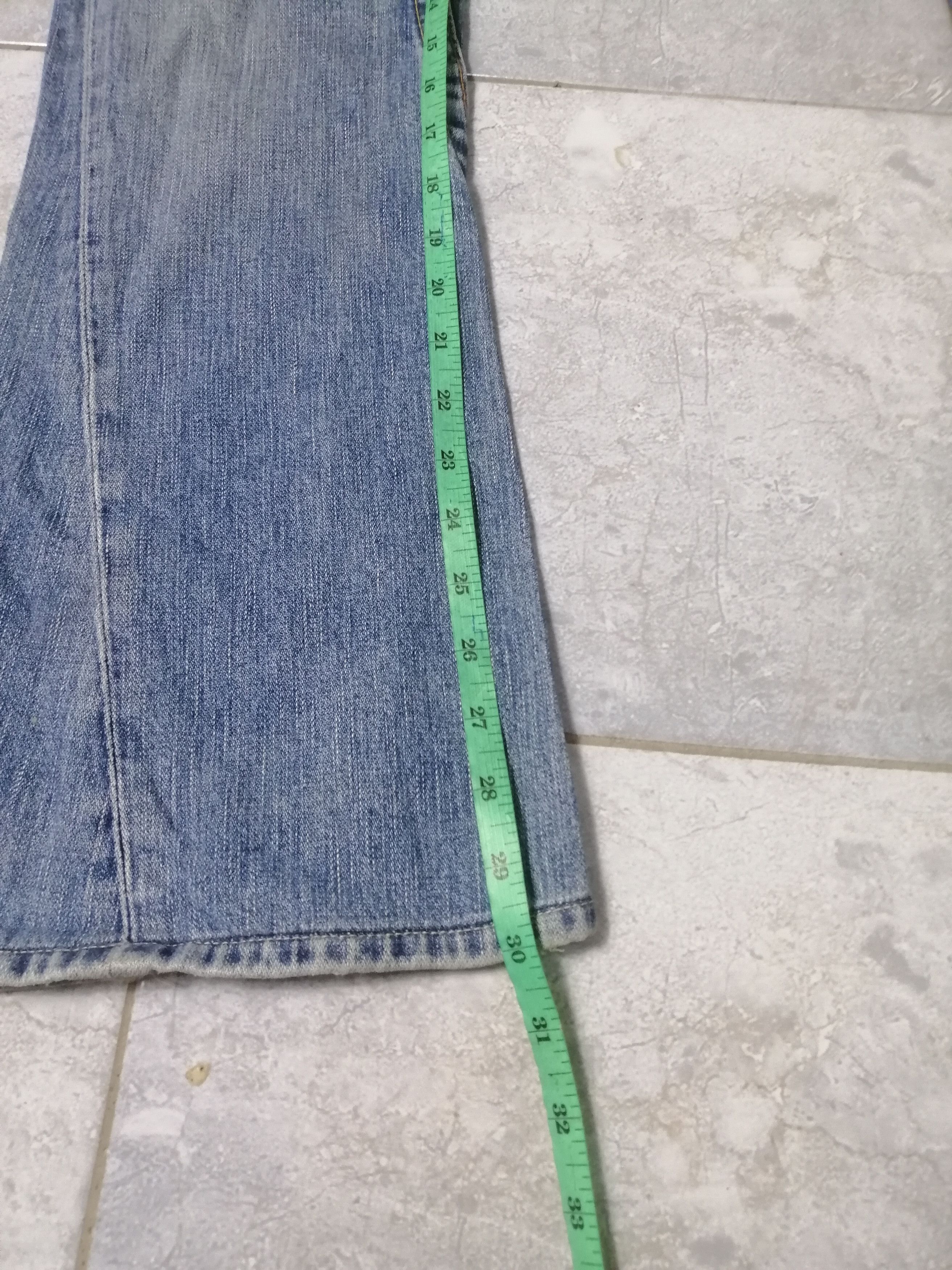 True Religion × Vintage Vintage True Religion Distressed Bootcut Jeans Size US 30 / EU 46 - 11 Thumbnail